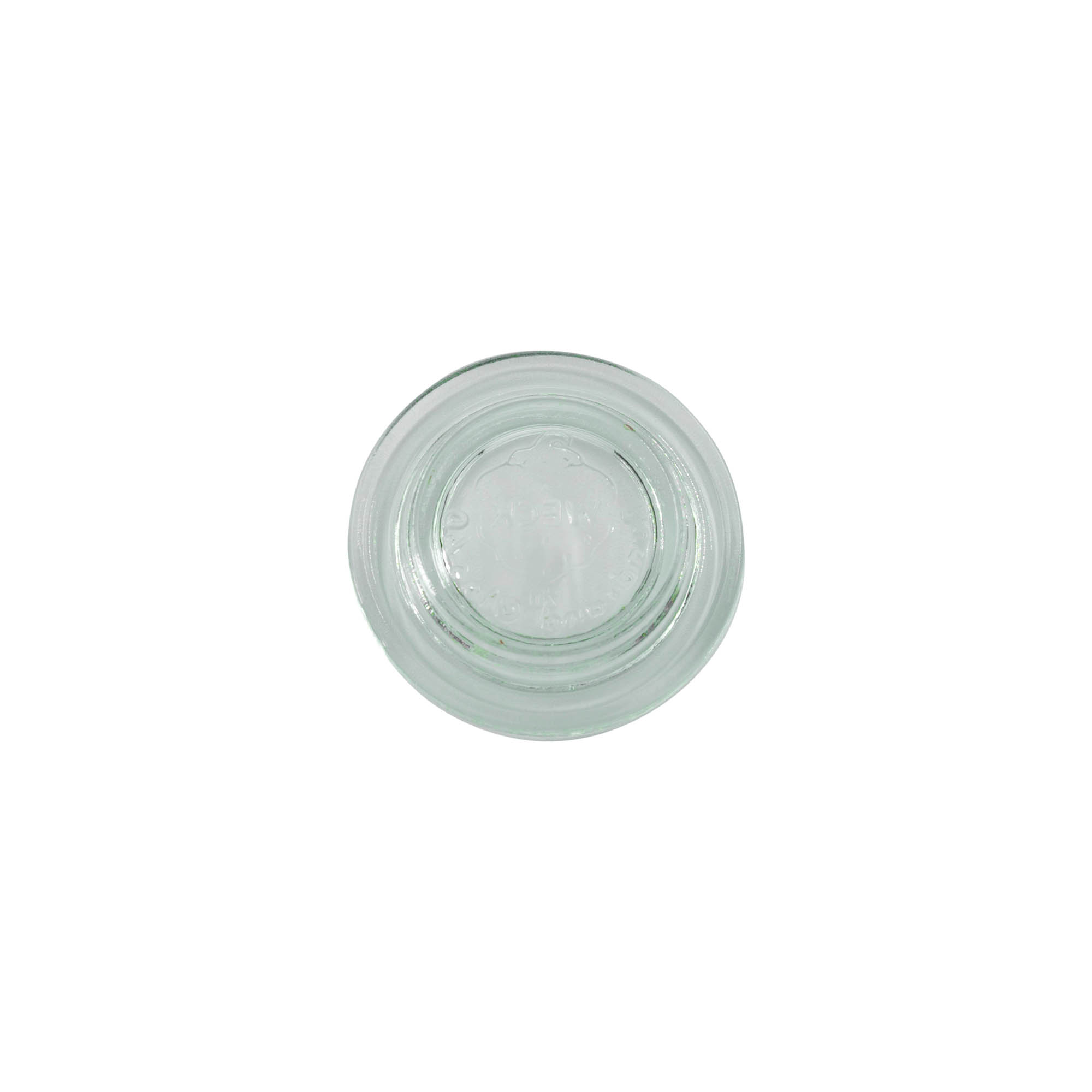 Coperchio WECK di vetro bordo tondo, per imboccatura: RR40