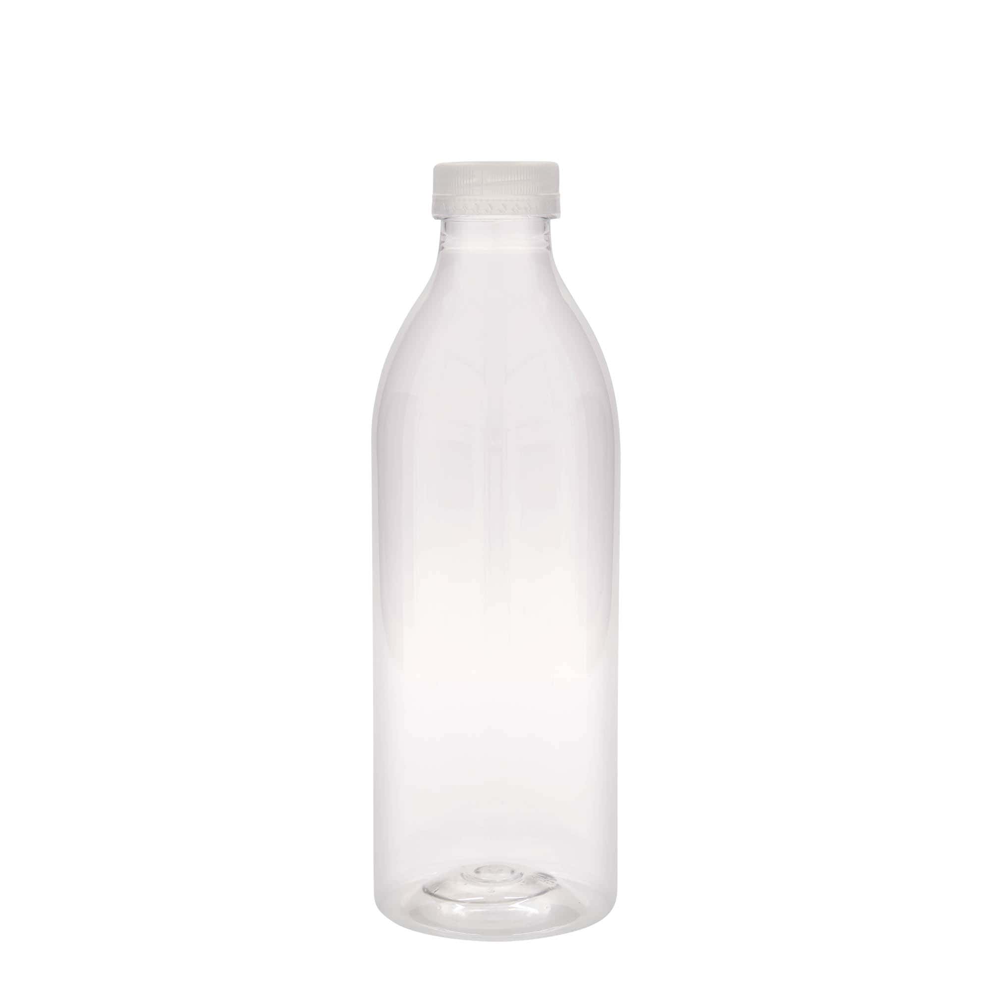 1.000 ml Bottiglia PET standard, plastica, imboccatura: 38 mm