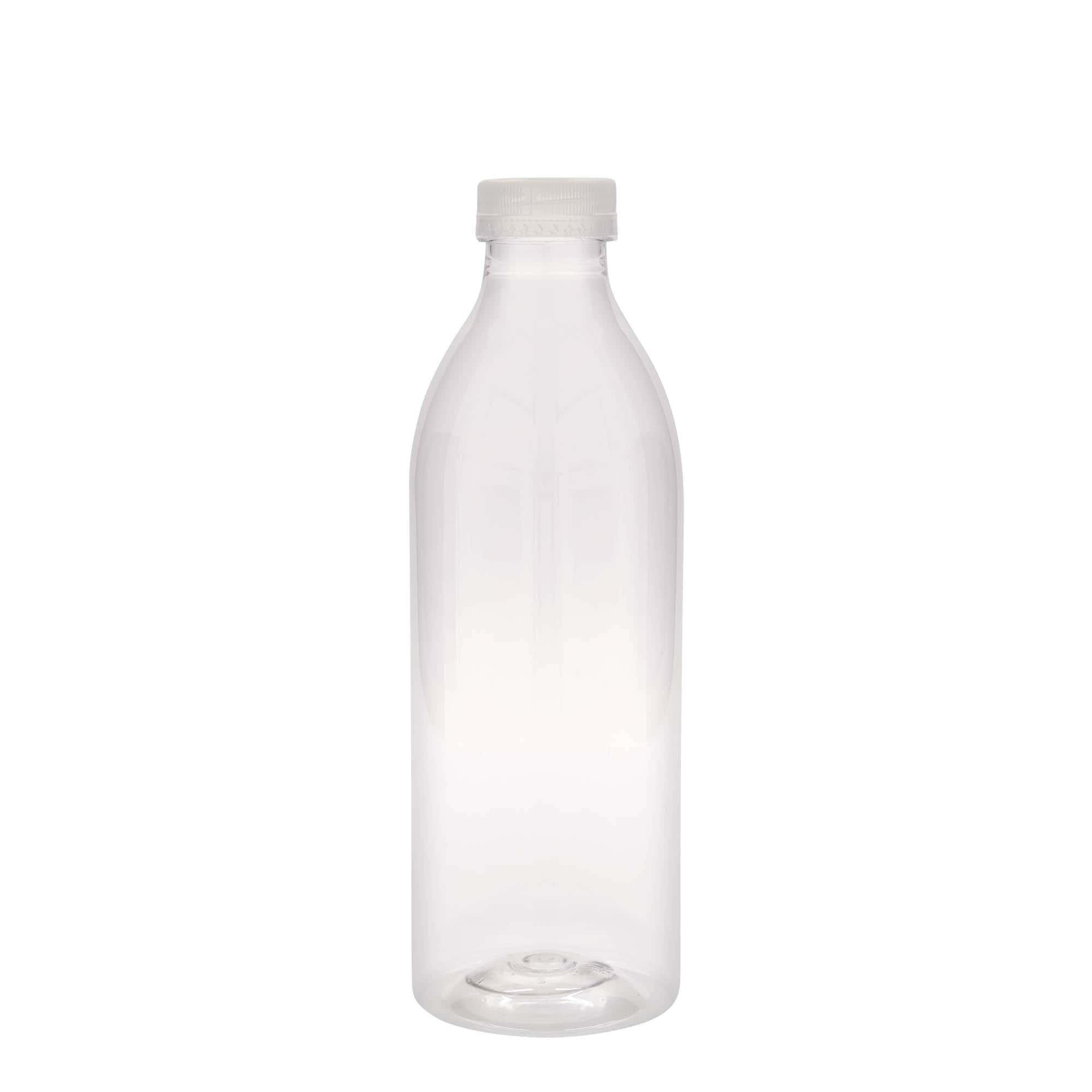 1.000 ml Bottiglia PET standard, plastica, imboccatura: 38 mm