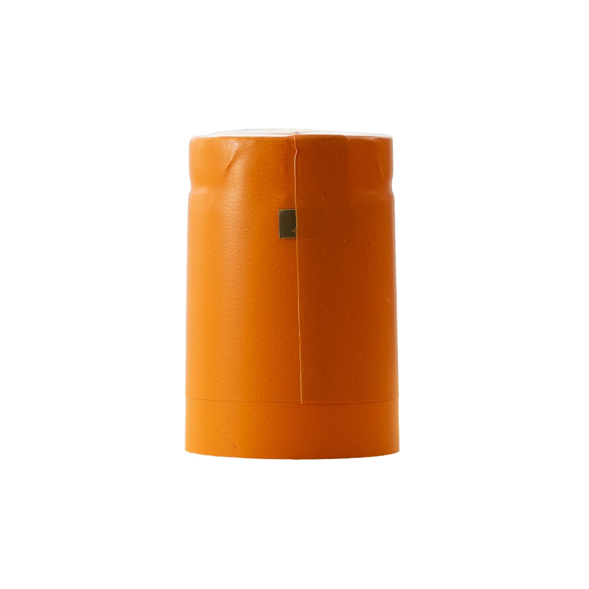Capsula termoretraibile 32x41, plastica PVC, arancione Capsula termoretraibile 32x41, plastica PVC, arancione