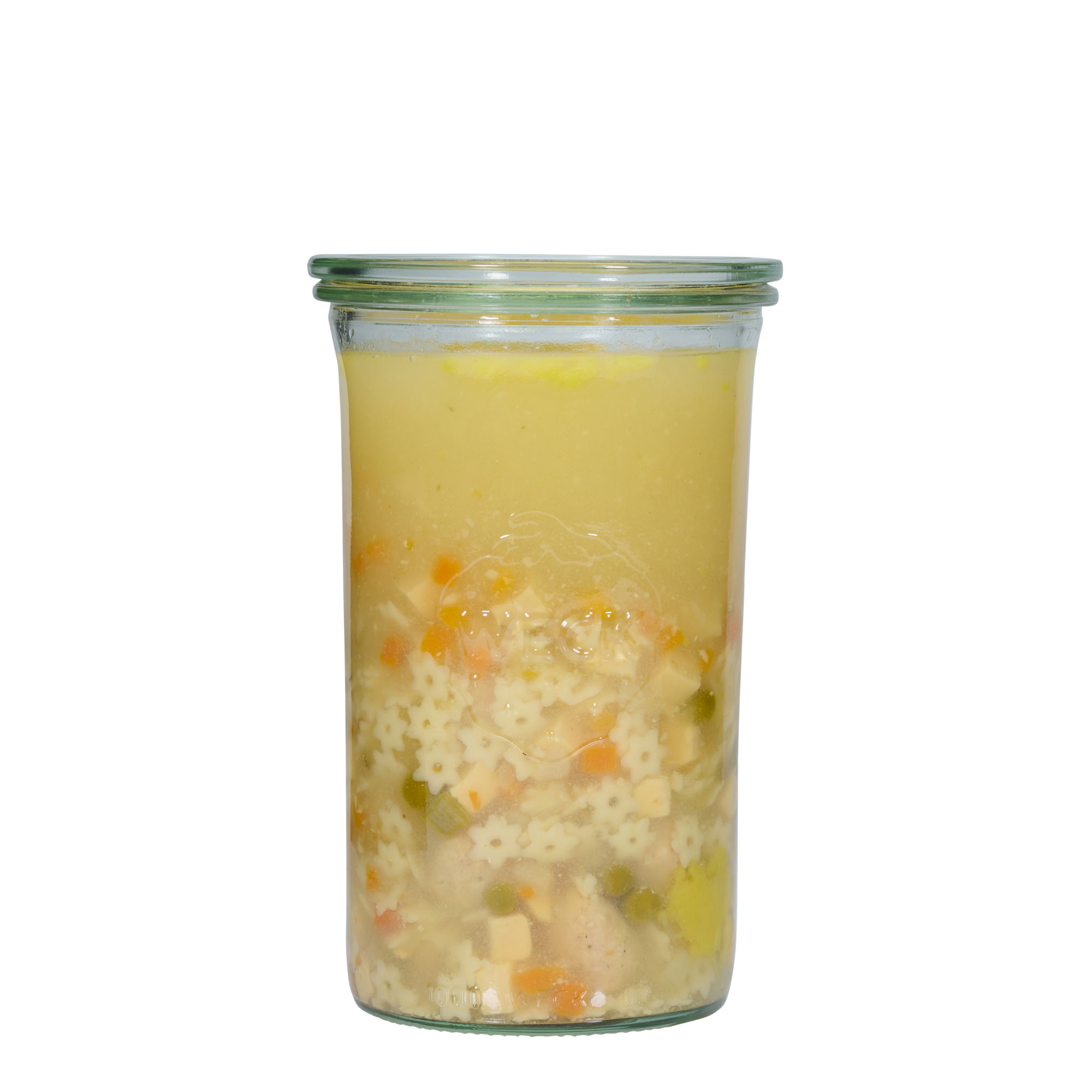 1.000 ml WECK-Vasetto a bocca larga, Bordo: Bordo tondo