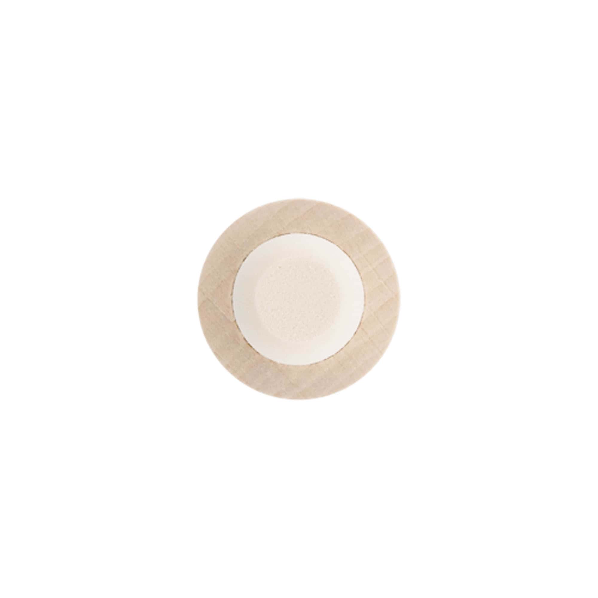 Tappo con impugnatura in sughero 18 mm, legno/plastica, per bocca: sughero