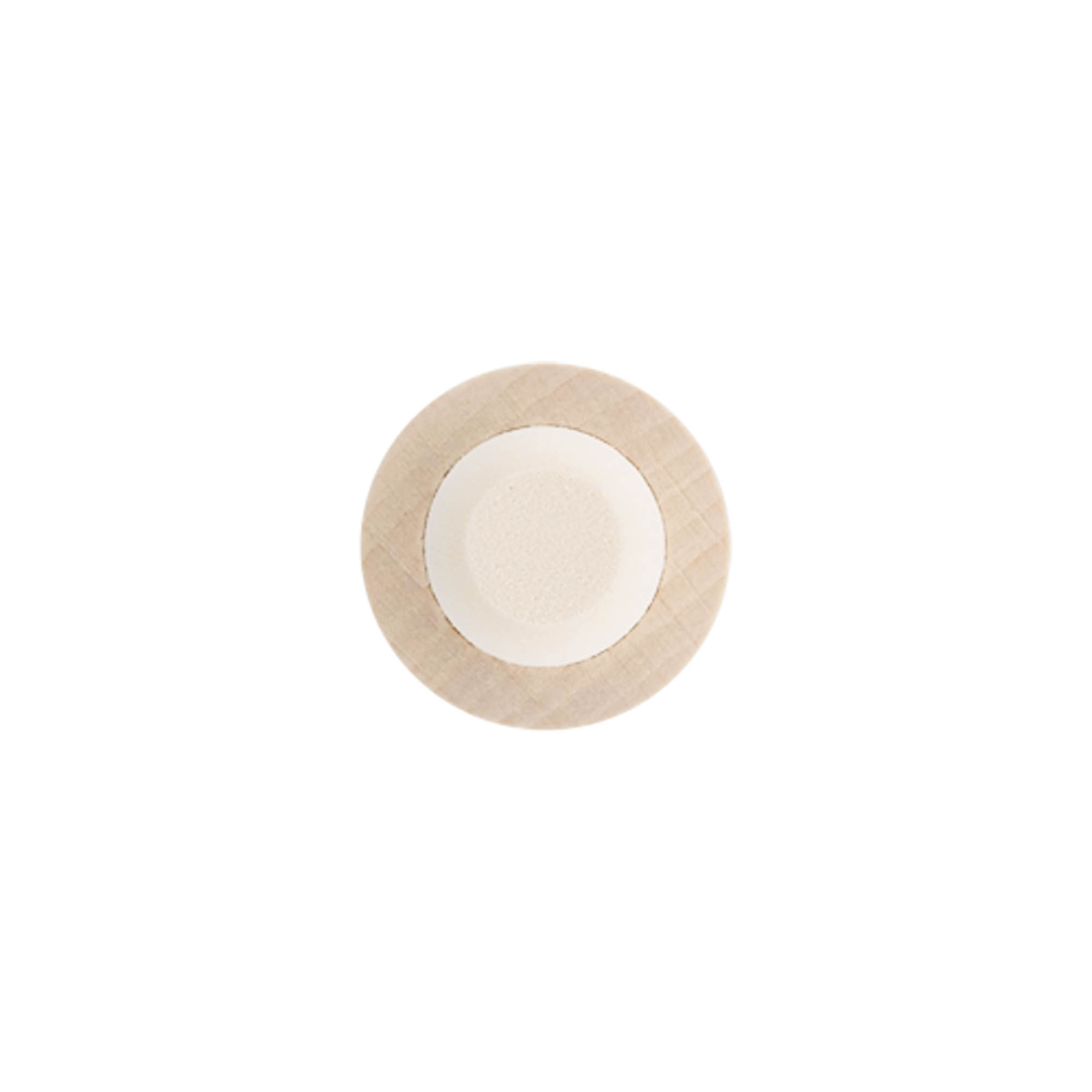 Tappo con impugnatura in sughero 18 mm, legno/plastica, per bocca: sughero