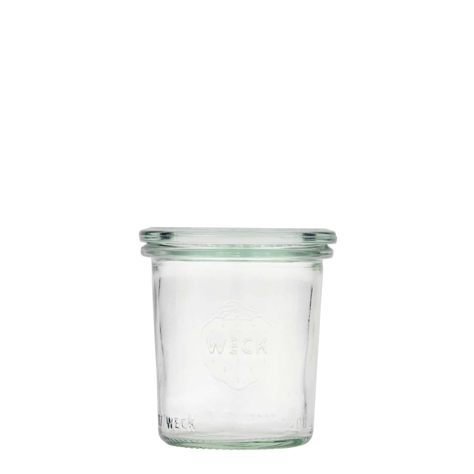 140 ml Vasetto WECK Dritto, vetro, imboccatura: bordo rotondo 140 ml Vasetto WECK Dritto, vetro, imboccatura: bordo rotondo