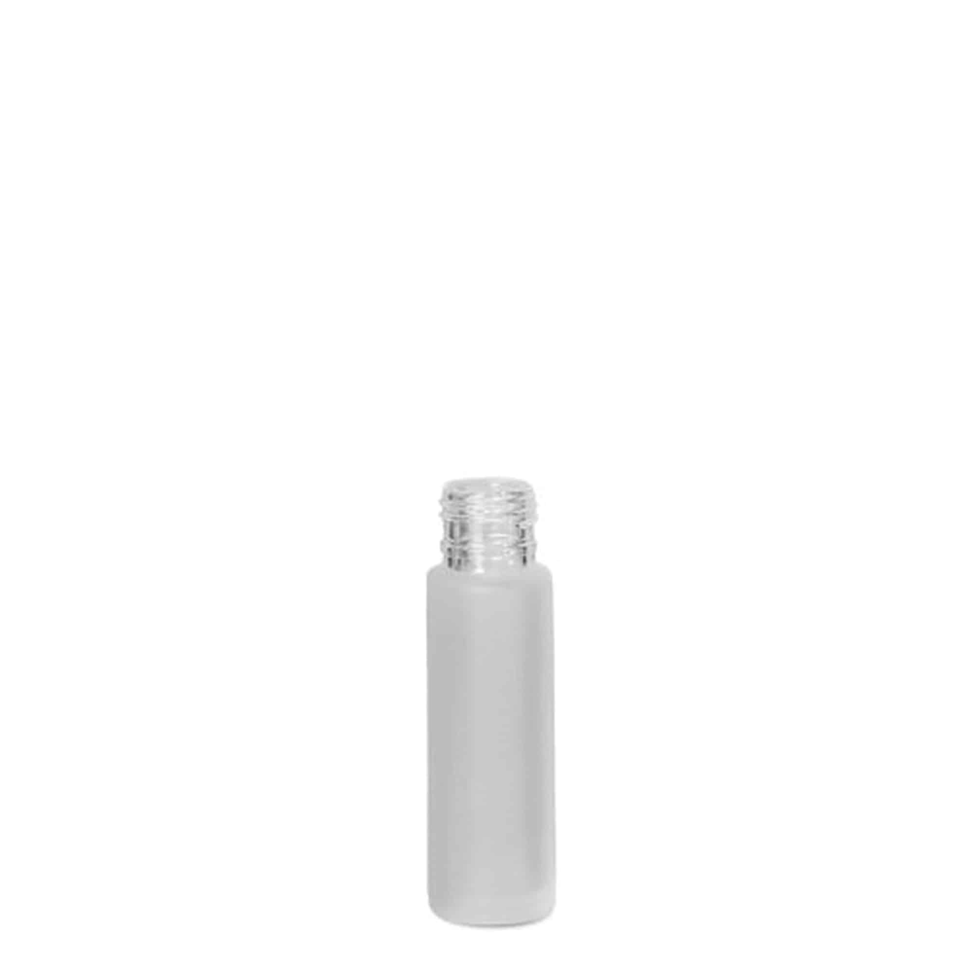 10 ml bottiglia roll-on, vetro, ghiacciato, bocca: chiusura a vite