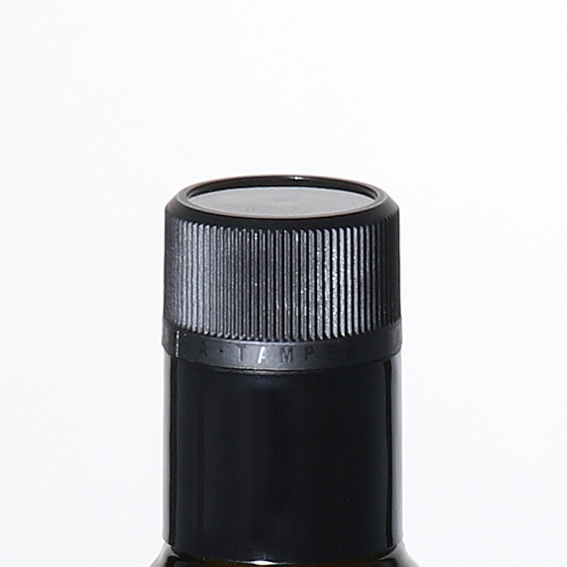 Chiusura di originalità DOP con beccuccio, plastica PE, nero Chiusura di originalità DOP con beccuccio, plastica PE, nero