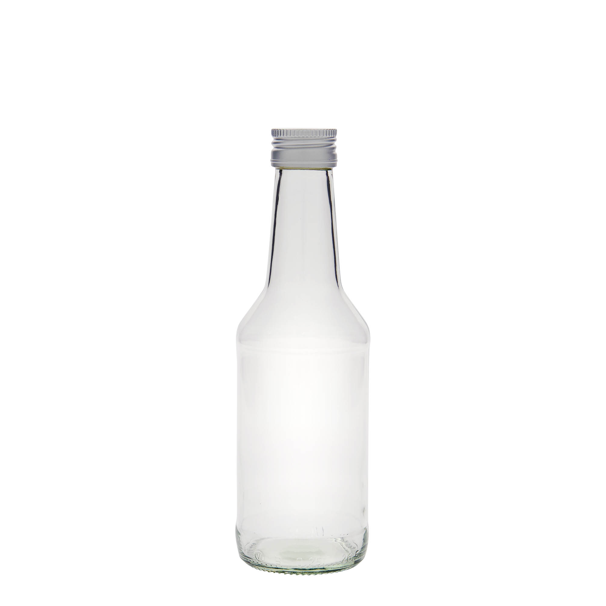 Bottiglia di vetro da 250 ml 'Nils', bocca: PP 28 Bottiglia di vetro da 250 ml 'Nils', bocca: PP 28
