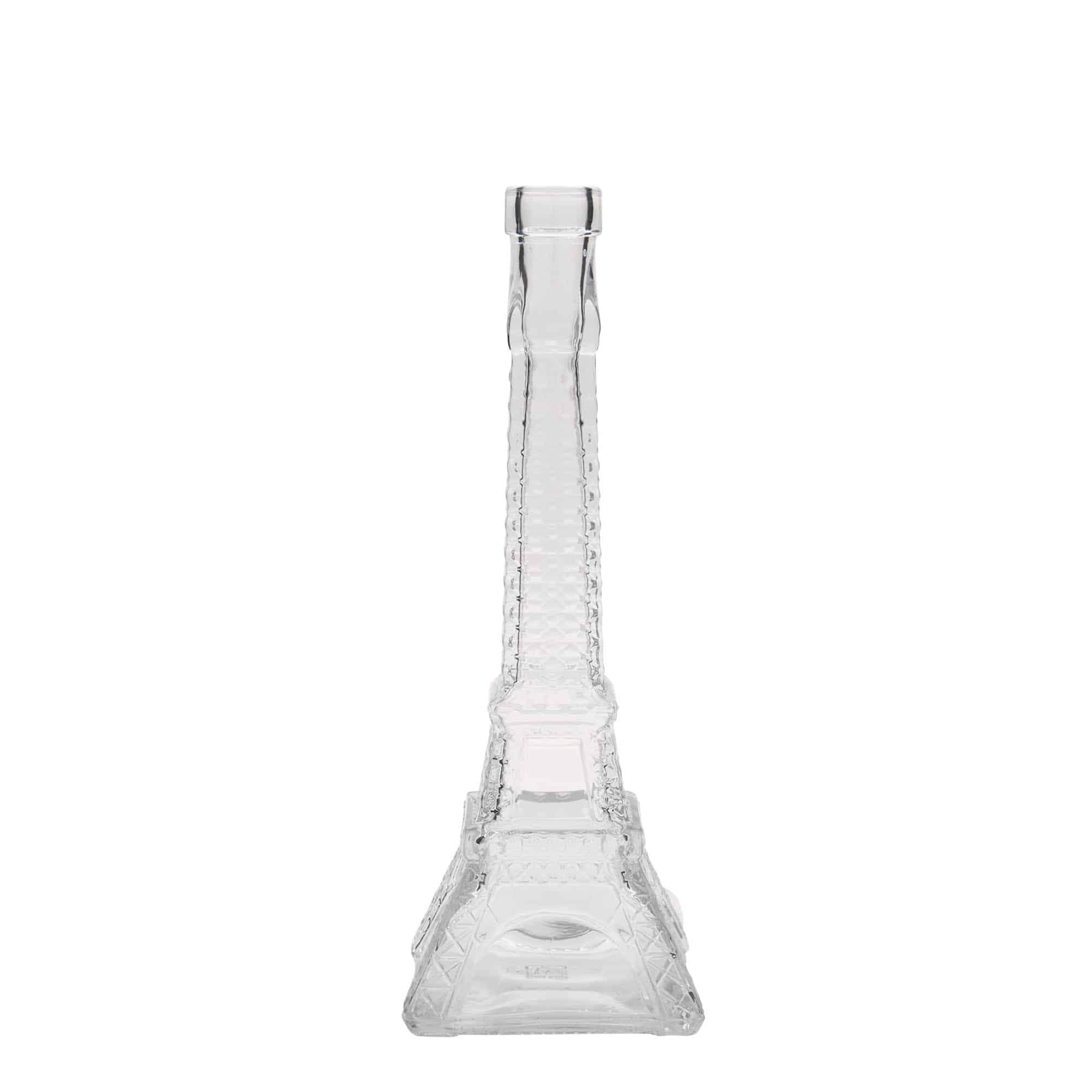 Bottiglia di vetro da 200 ml 'Torre Eiffel', bocca: sughero