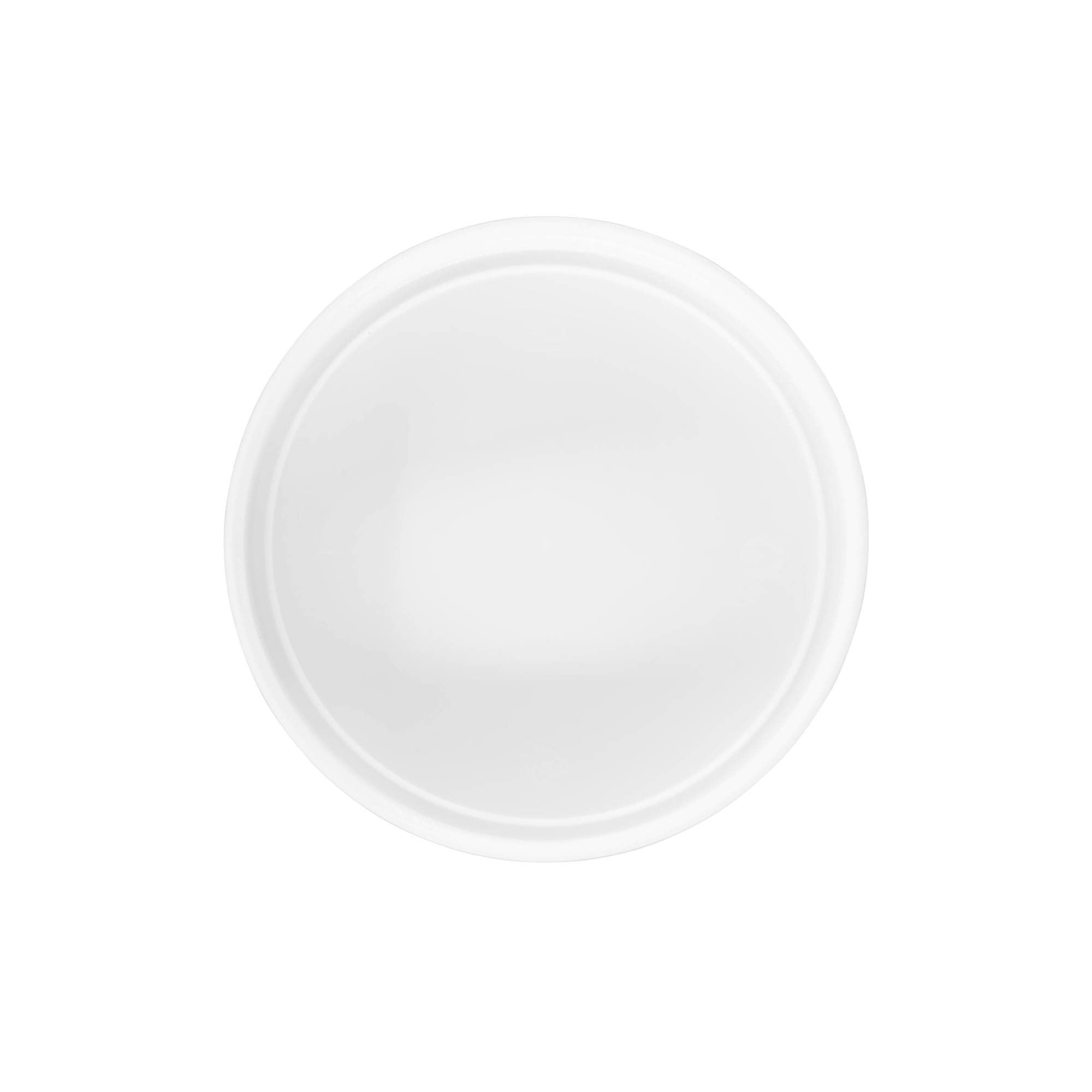 Tappo a vite, plastica PP, bianco, per imboccatura: GPI 100/400