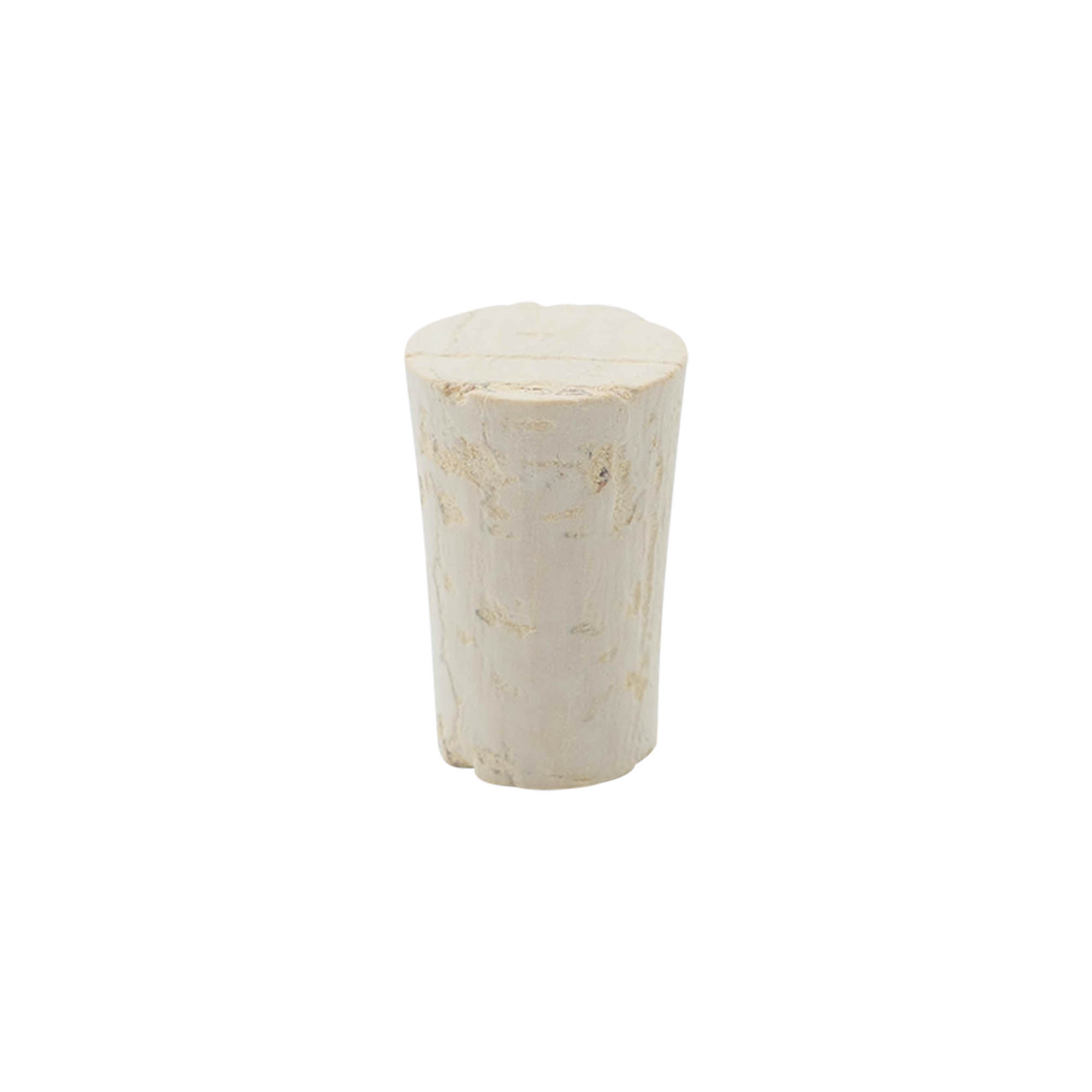 Tappo a punta 17-21 x 33, sughero pressato, beige, per apertura: sughero