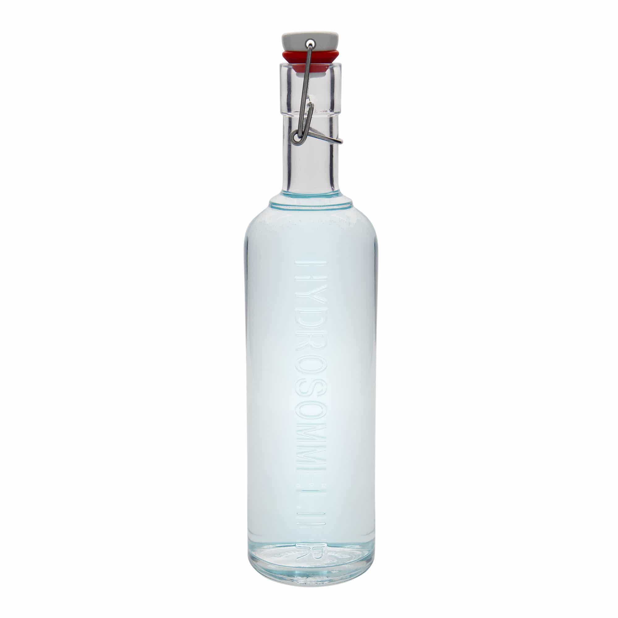 Bottiglia di vetro da 1.000 ml 'Optima Hydrosommelier', bocca: chiusura a leva