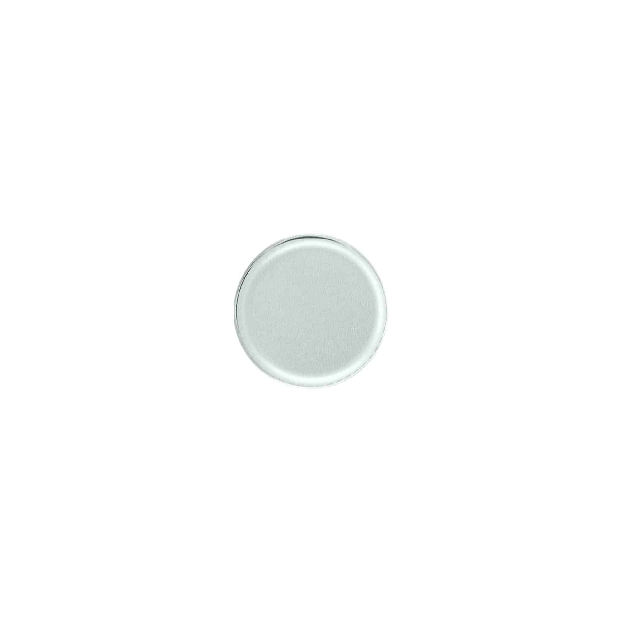 Tappo a vite, metallo, argento, per imboccatura: 18/410