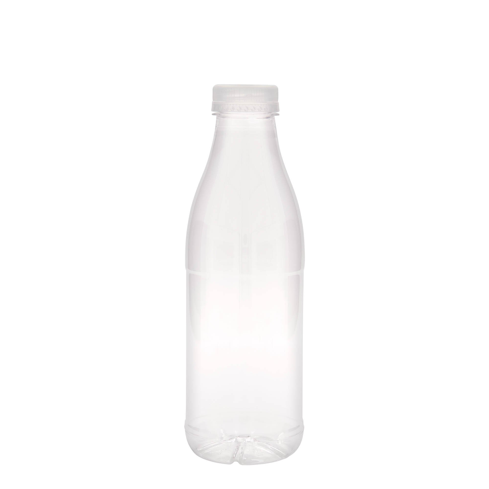 Bottiglia PET da 750 ml 'Milk and Juice', plastica, bocca: 38 mm