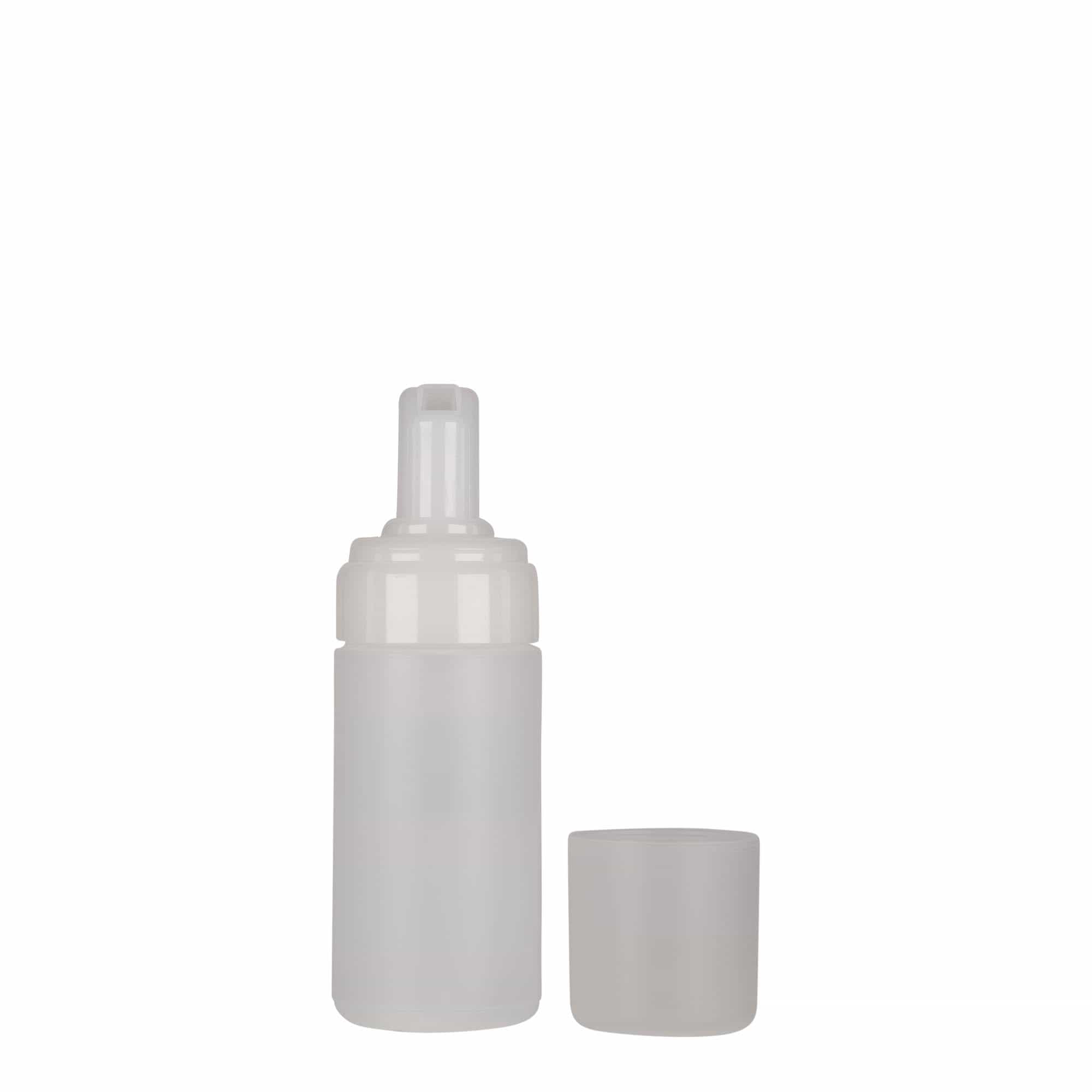 100 ml flacone dosatore 'Foamer', plastica PE, naturale, bocca: chiusura a vite 100 ml flacone dosatore 'Foamer', plastica PE, naturale, bocca: chiusura a vite