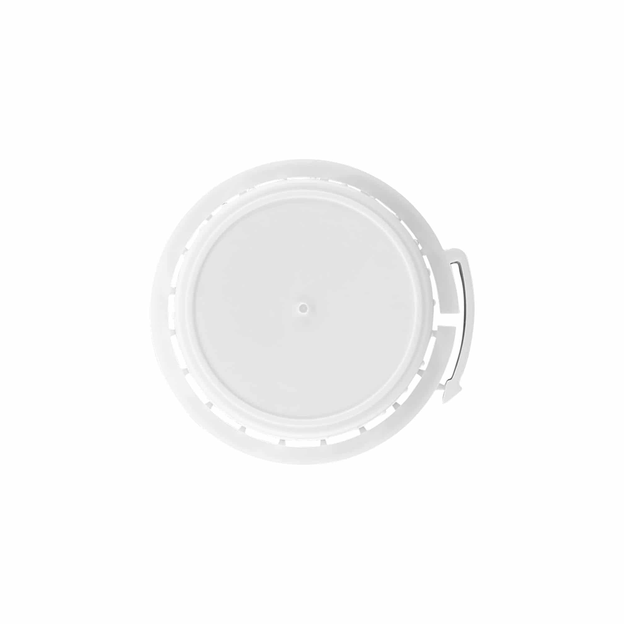 Tappo a vite bottiglia di alluminio, plastica PP, bianco, per imboccatura: DIN 32