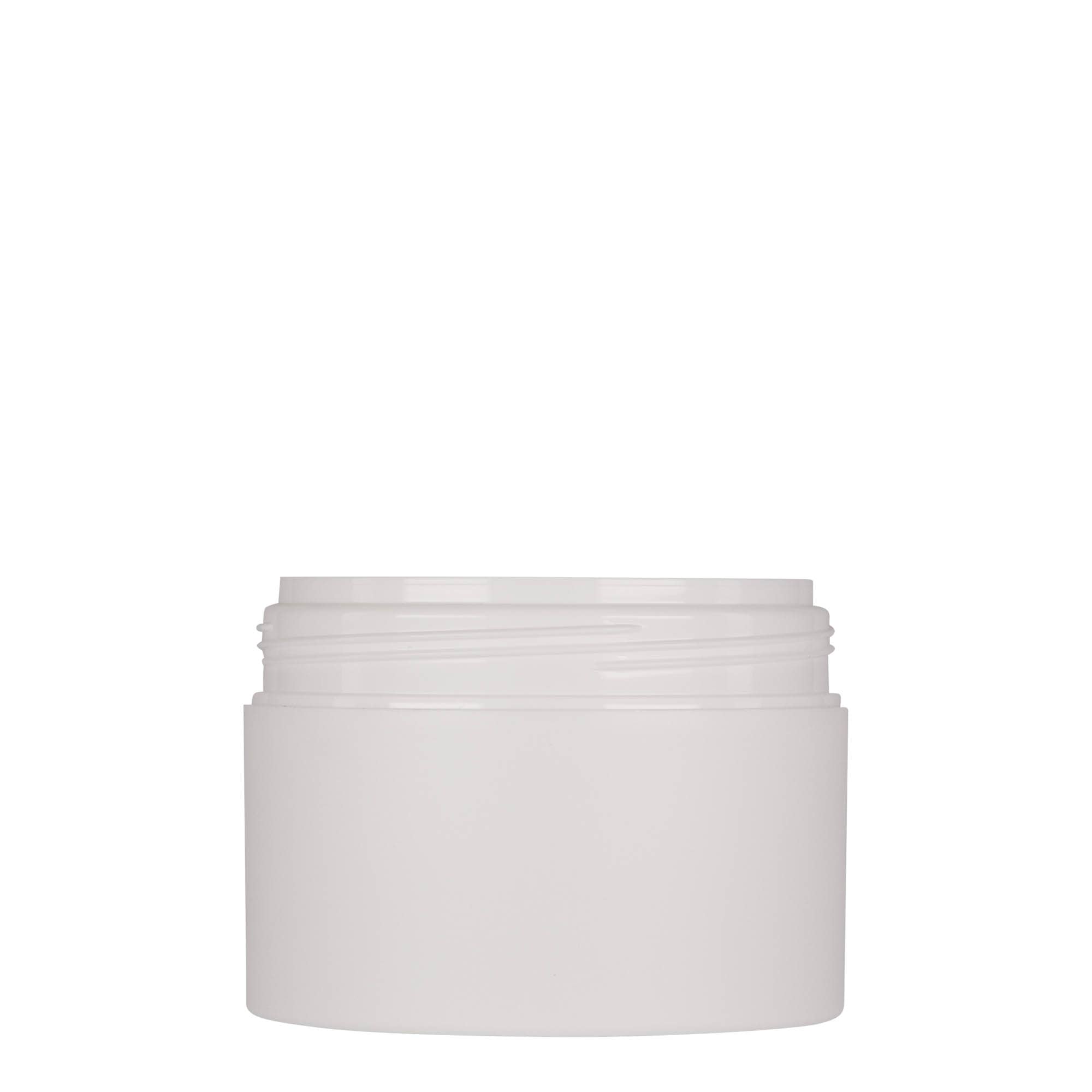 200 ml barattolo in plastica 'Antonella', PP, bianco, bocca: chiusura a vite 200 ml barattolo in plastica 'Antonella', PP, bianco, bocca: chiusura a vite
