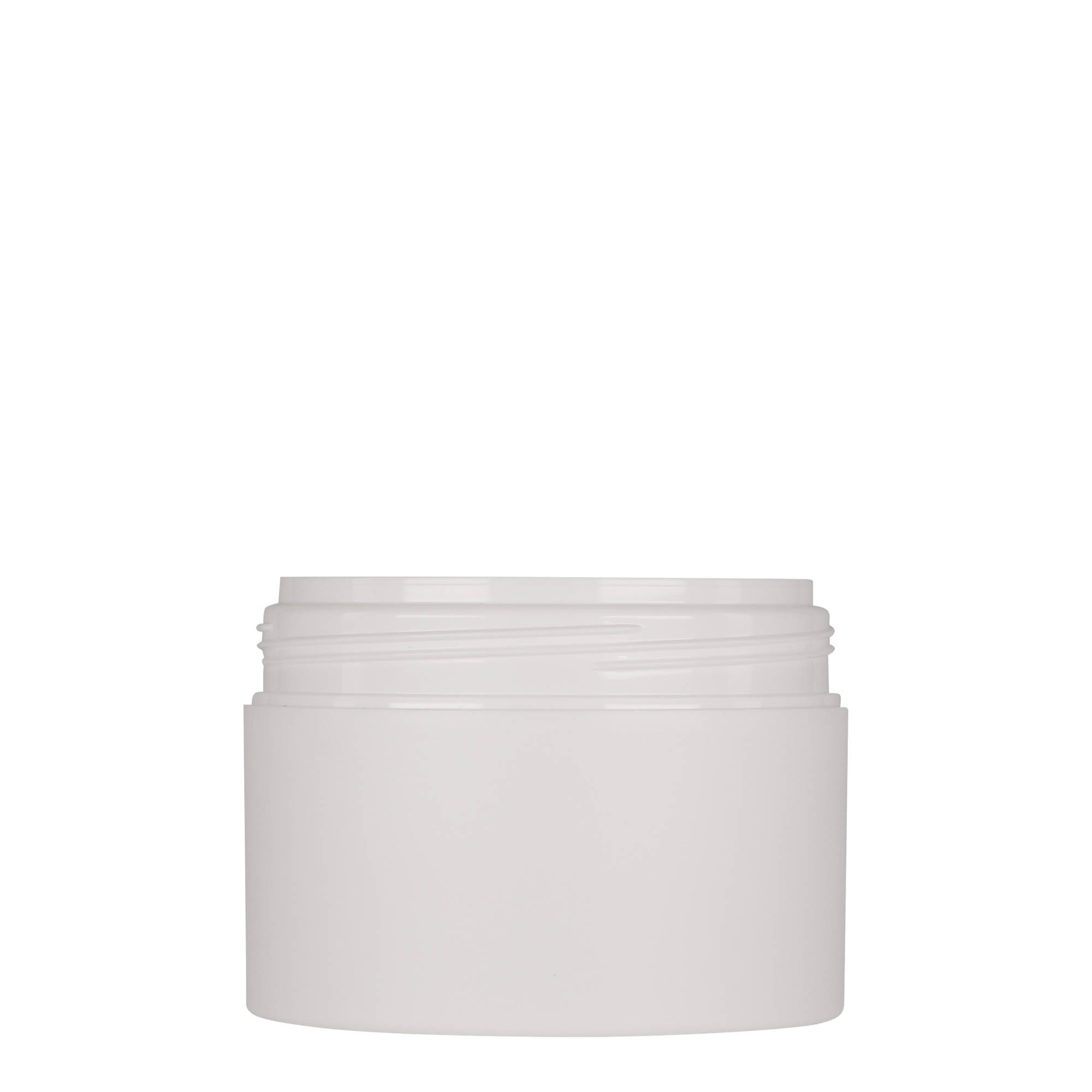 200 ml barattolo in plastica 'Antonella', PP, bianco, bocca: chiusura a vite 200 ml barattolo in plastica 'Antonella', PP, bianco, bocca: chiusura a vite