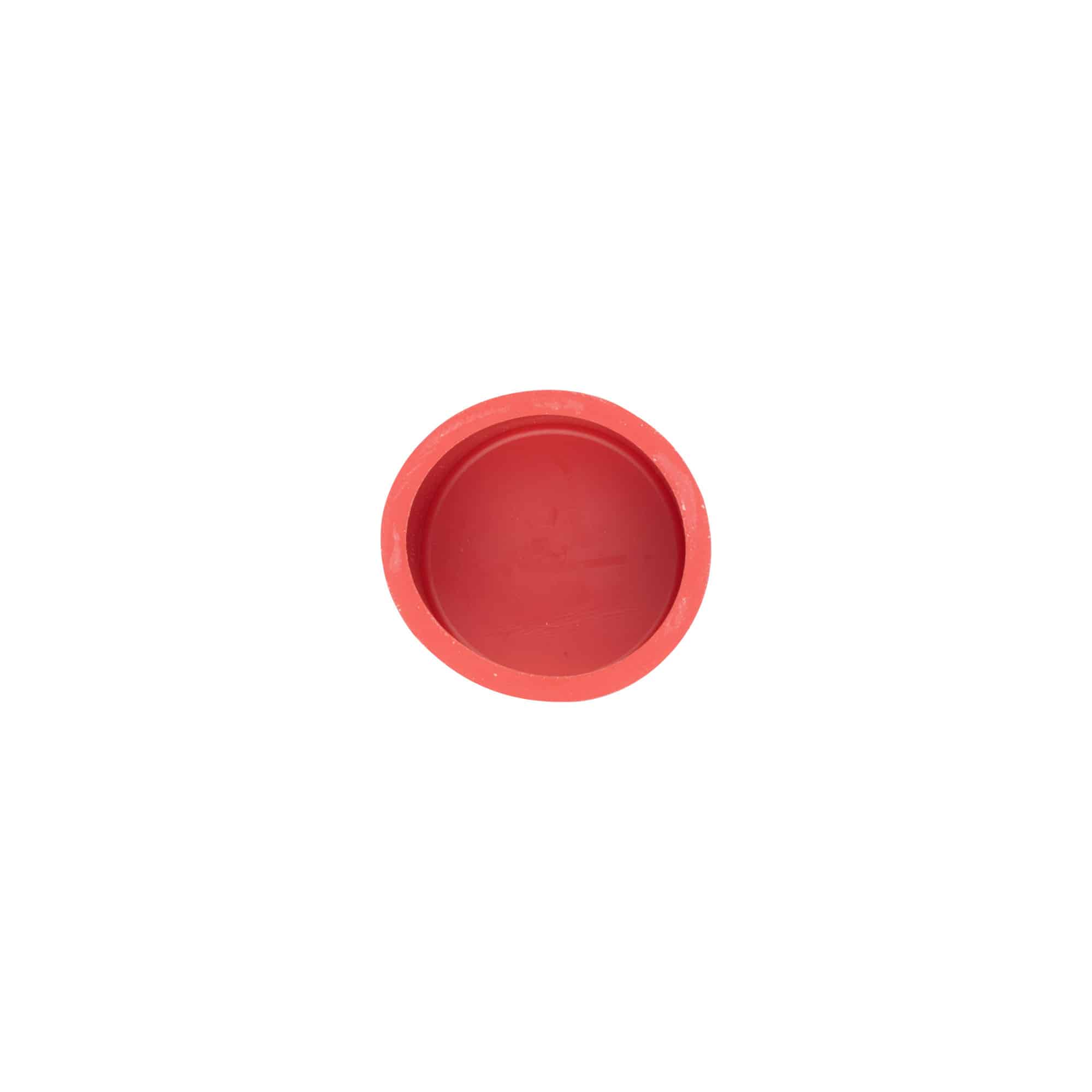 Cappellotto per mosto N. 1, gomma, rosso