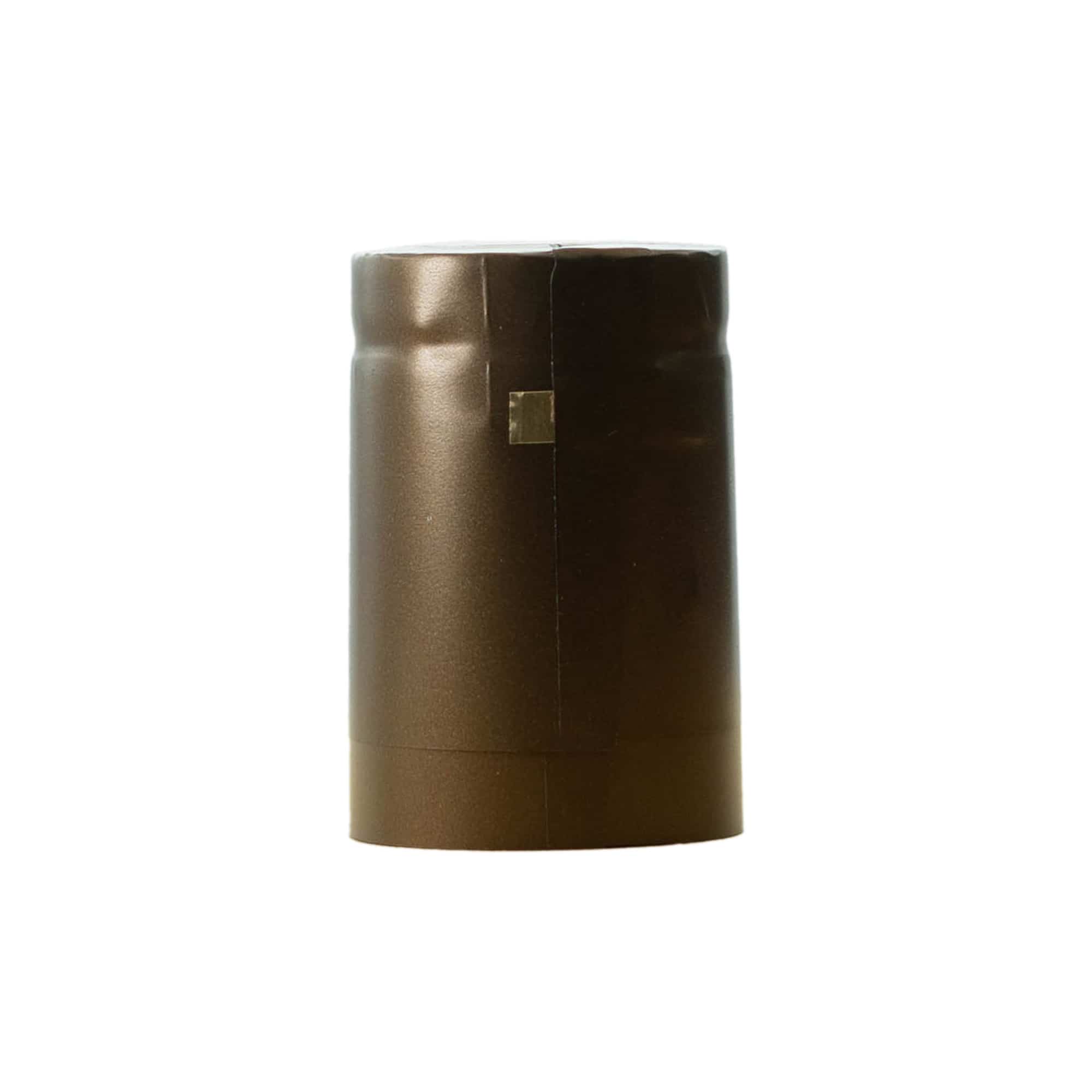 Capsula termoretraibile 32x41, plastica PVC, oro ducat Capsula termoretraibile 32x41, plastica PVC, oro ducat