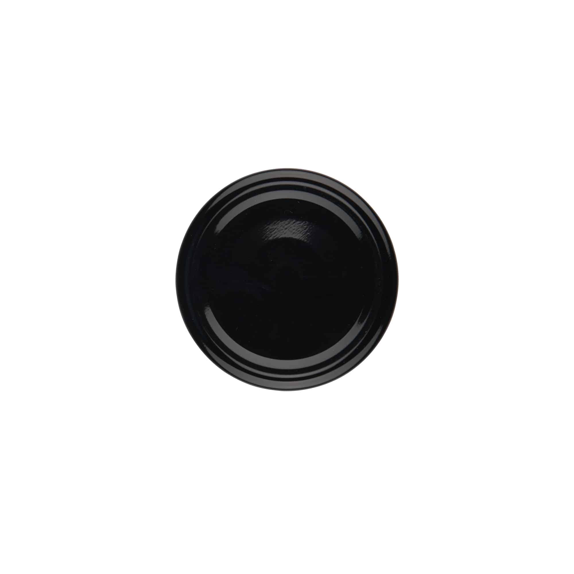 Tappo Twist-Off, banda stagnata, nero, per imboccatura: TO 58