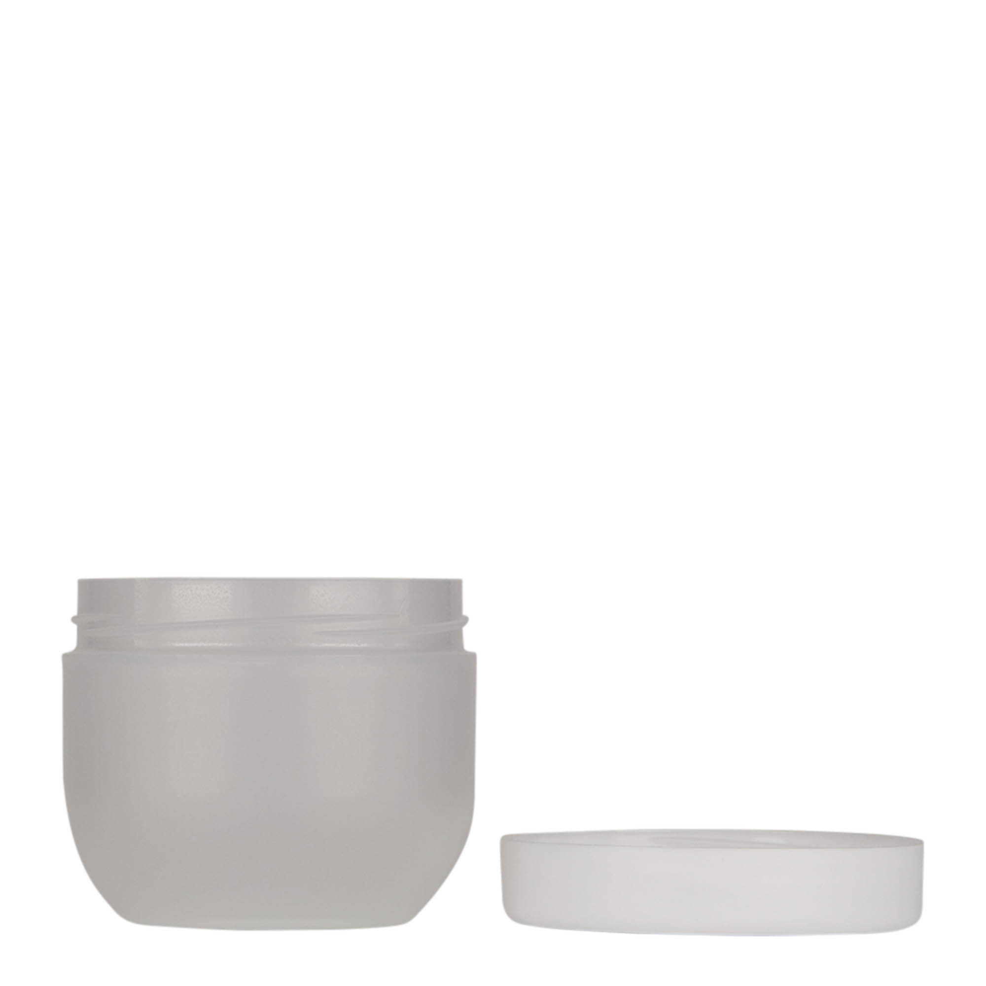 100 ml barattolo in plastica 'Magic', PP, naturale, apertura: chiusura a vite