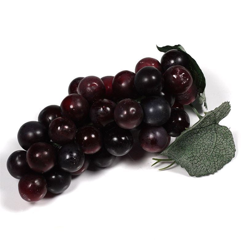 Uva di plastica, nera