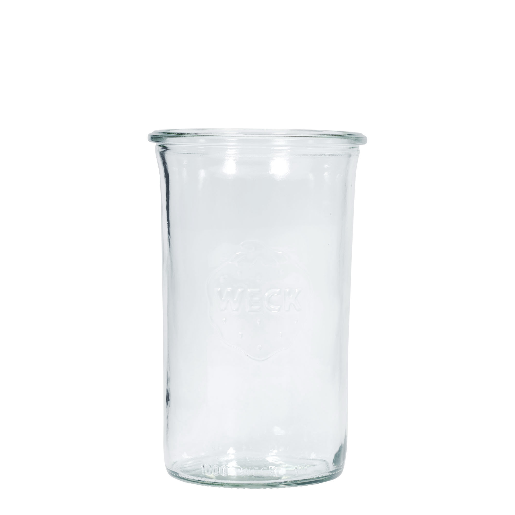 1.000 ml WECK-Vasetto a bocca larga, Bordo: Bordo tondo 1.000 ml WECK-Vasetto a bocca larga, Bordo: Bordo tondo