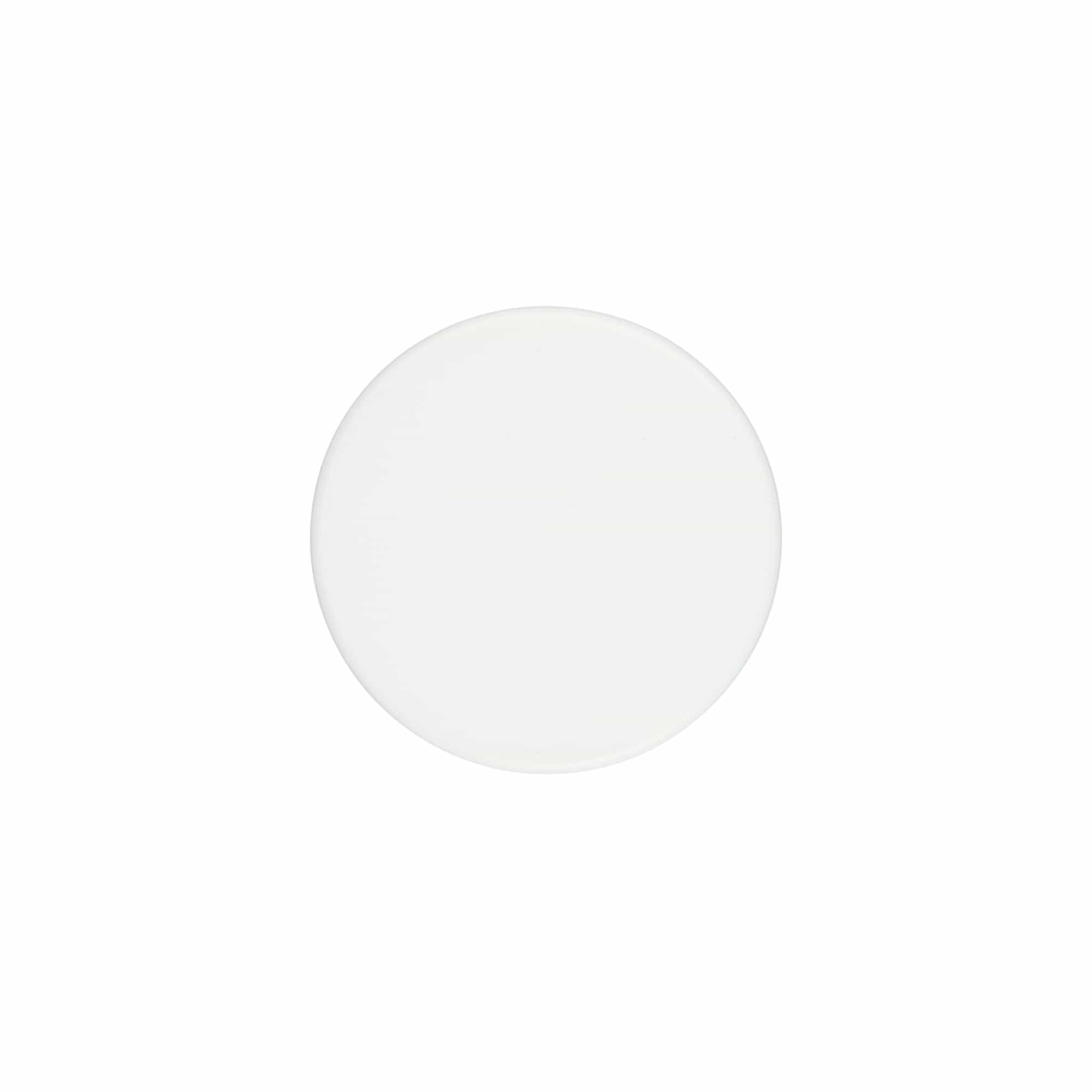 Tappo a vite per 30 ml 'Brown Line', PP, bianco