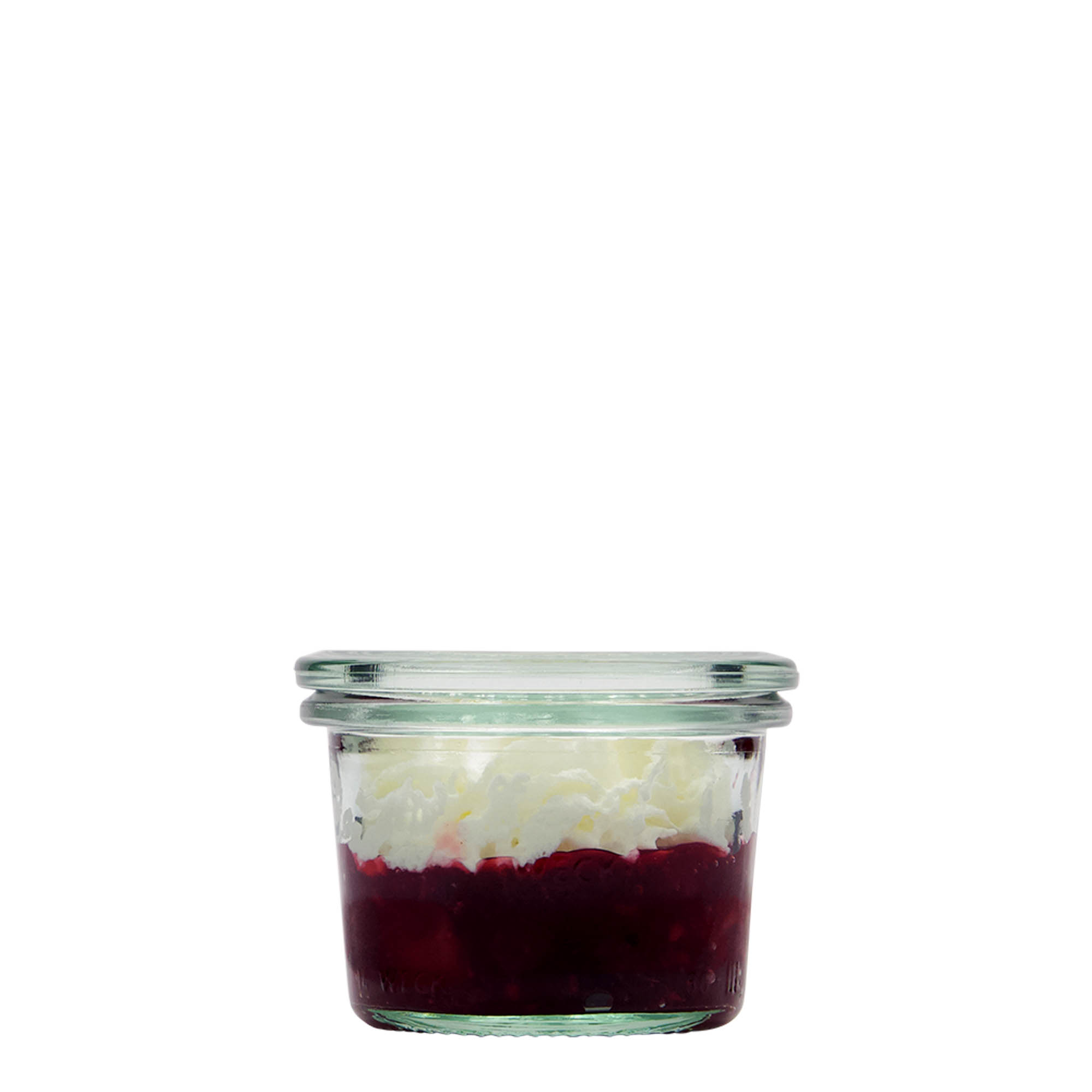 80 ml vaso WECK a bocca larga, bordo arrotondato