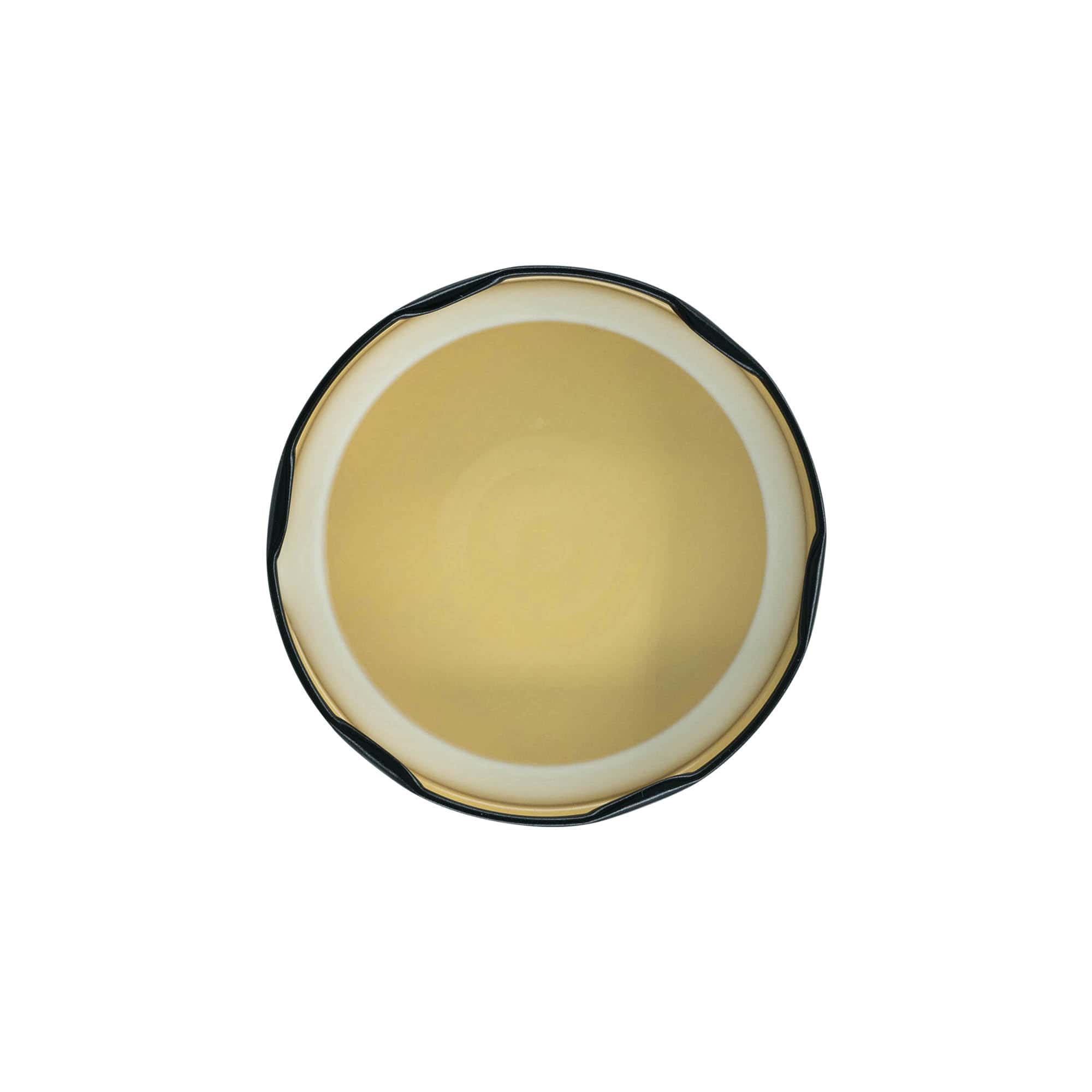 Chiusura a vite profonda, lamiera bianca, nera, per bocca: Deep-TO 82 Chiusura a vite profonda, lamiera bianca, nera, per bocca: Deep-TO 82