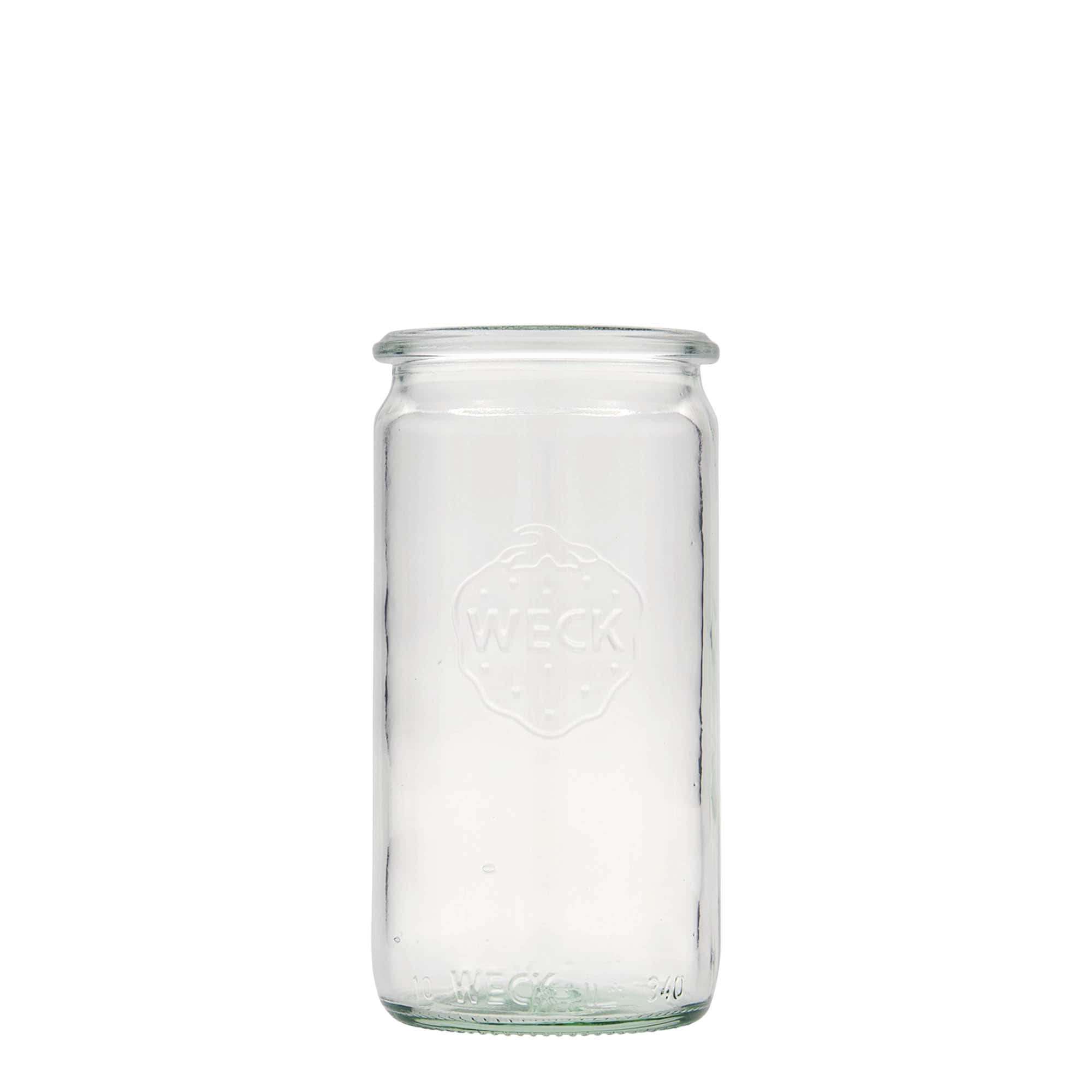 340 ml Vasetto WECK Cilindro, vetro, imboccatura: bordo rotondo