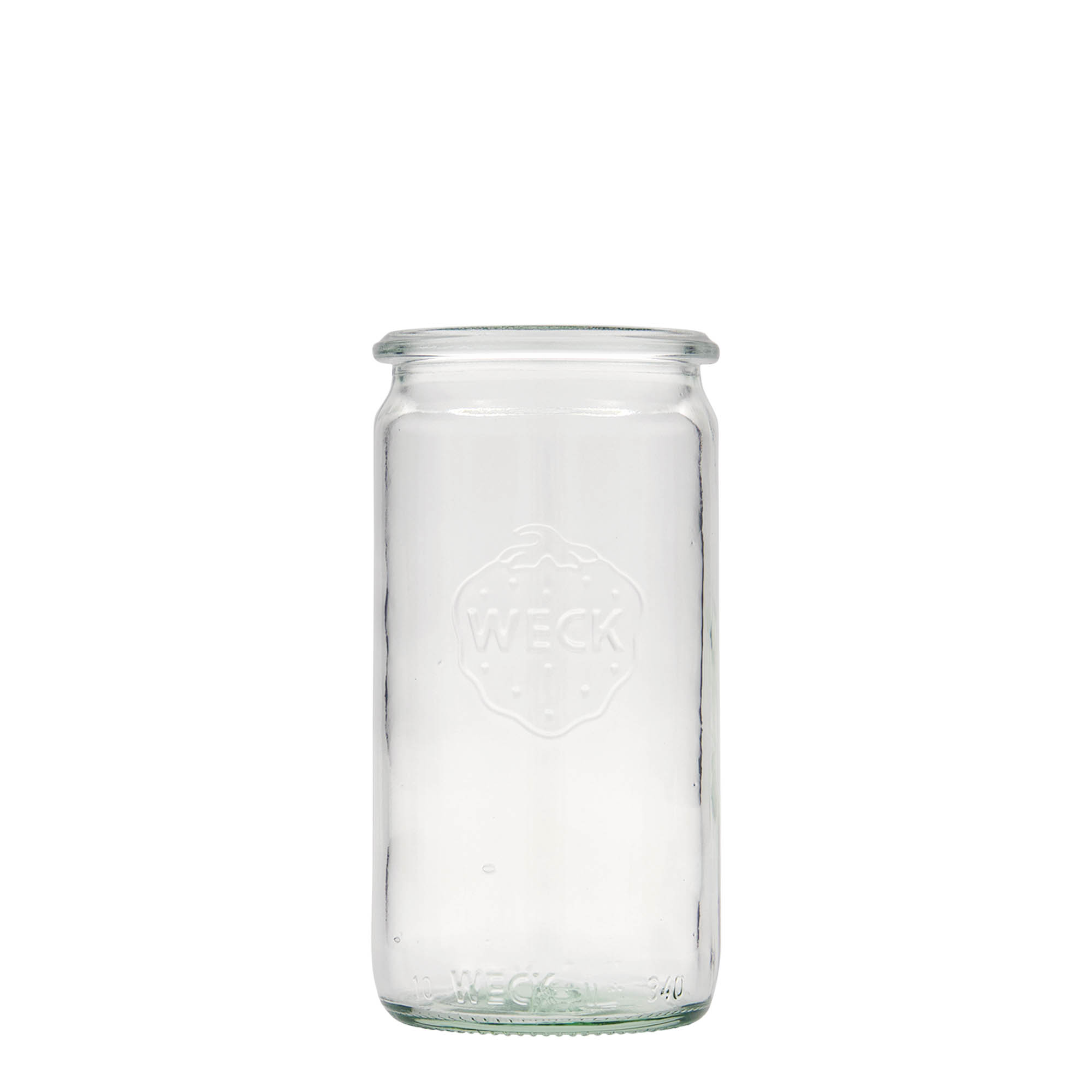 340 ml WECK bicchiere cilindrico, bocca: bordo rotondo