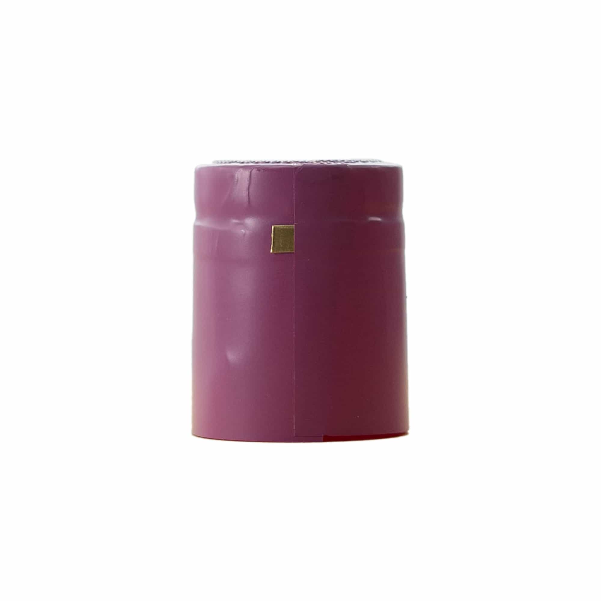 Capsula termoretraibile 32x41, plastica PVC, fucsia Capsula termoretraibile 32x41, plastica PVC, fucsia