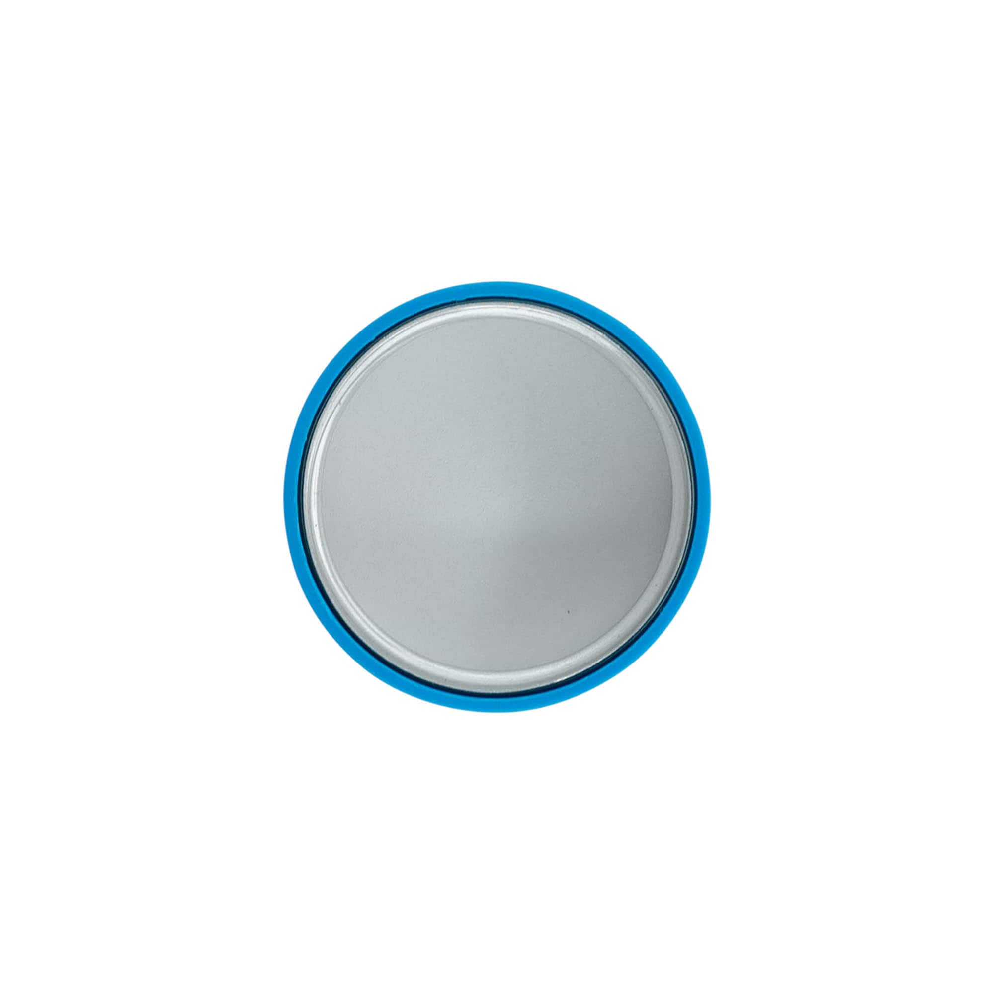 Tappo a vite, plastica ABS, azzurro acqua, per bocca: GPI 33/400