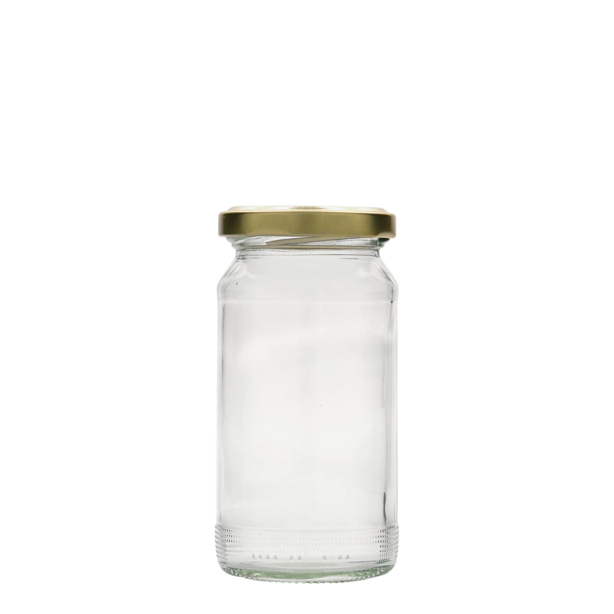 Bicchiere rotondo alto da 212 ml, bocca: Twist-Off (TO 53) Bicchiere rotondo alto da 212 ml, bocca: Twist-Off (TO 53)