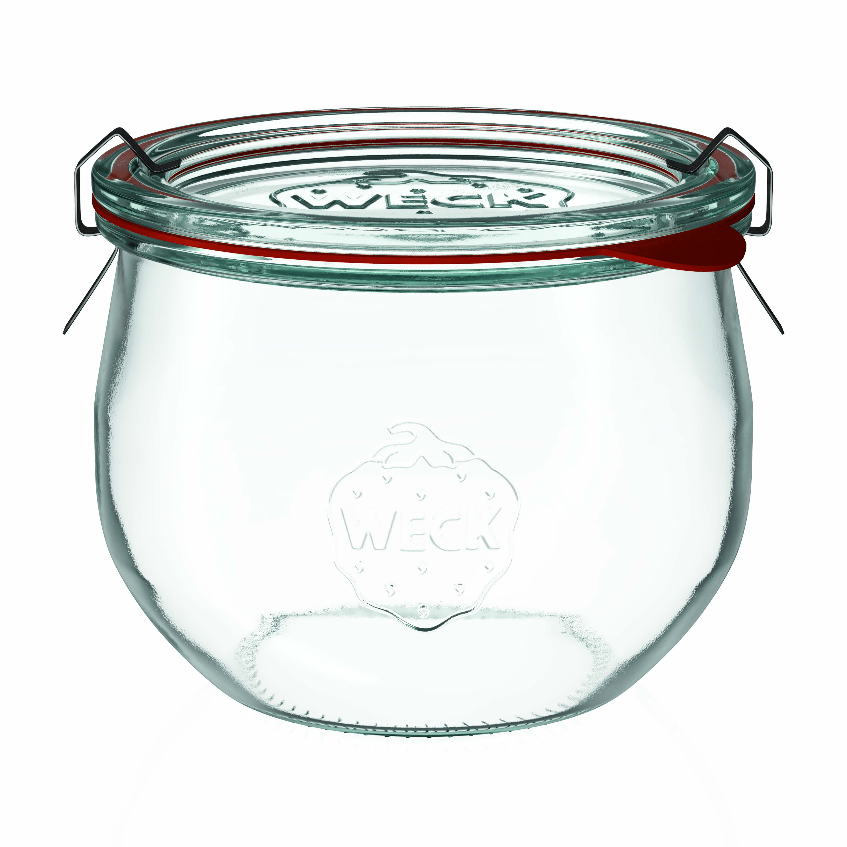 580 ml Vaso WECK a tulipano #, Bocca: bordo tondo