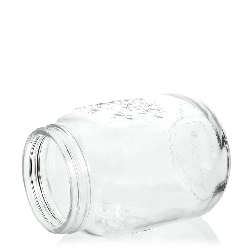 2.000 ml Vasetto 'Quattro Stagioni', vetro, imboccatura: a vite