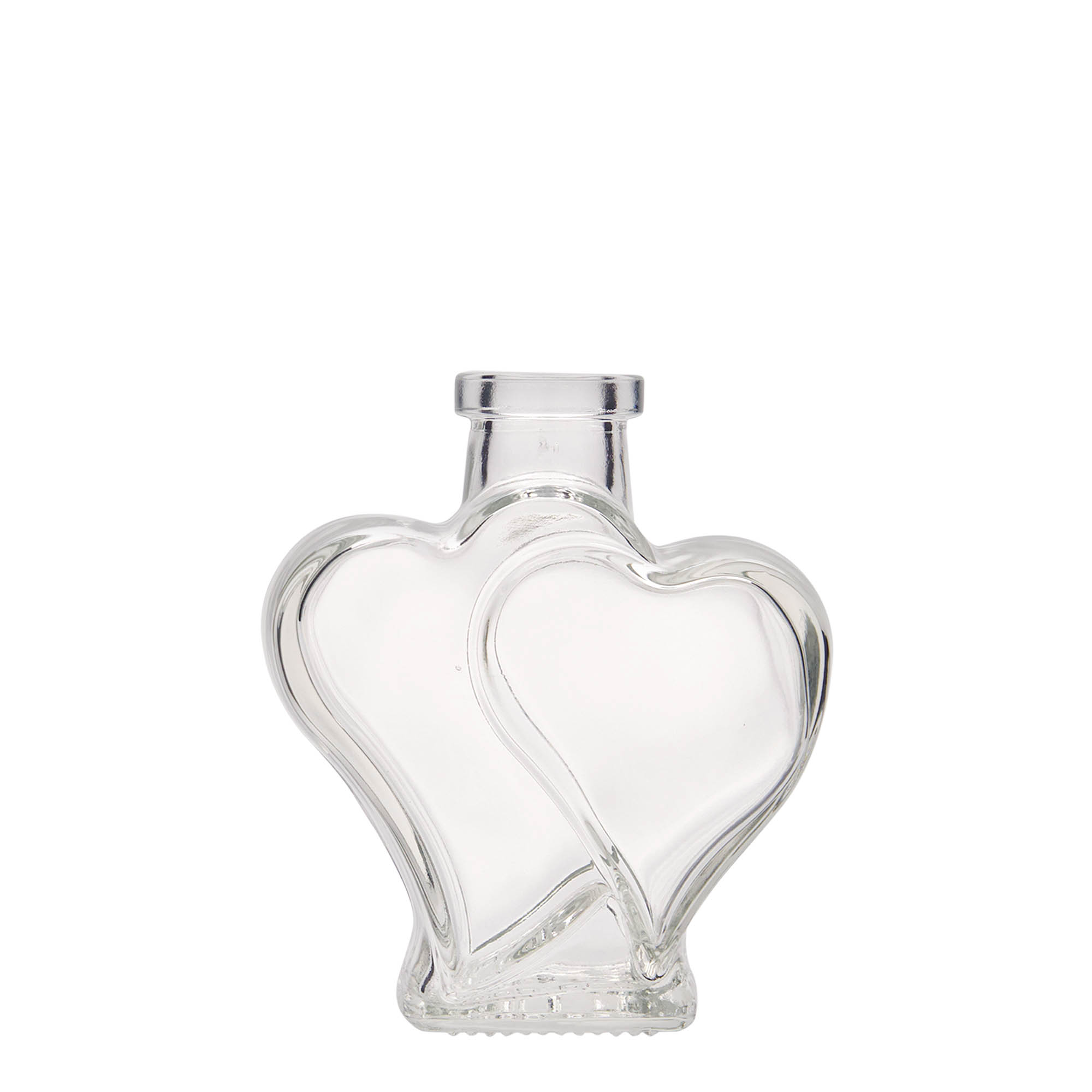 Bottiglia di vetro da 200 ml 'Doppelherz', bocca: sughero Bottiglia di vetro da 200 ml 'Doppelherz', bocca: sughero