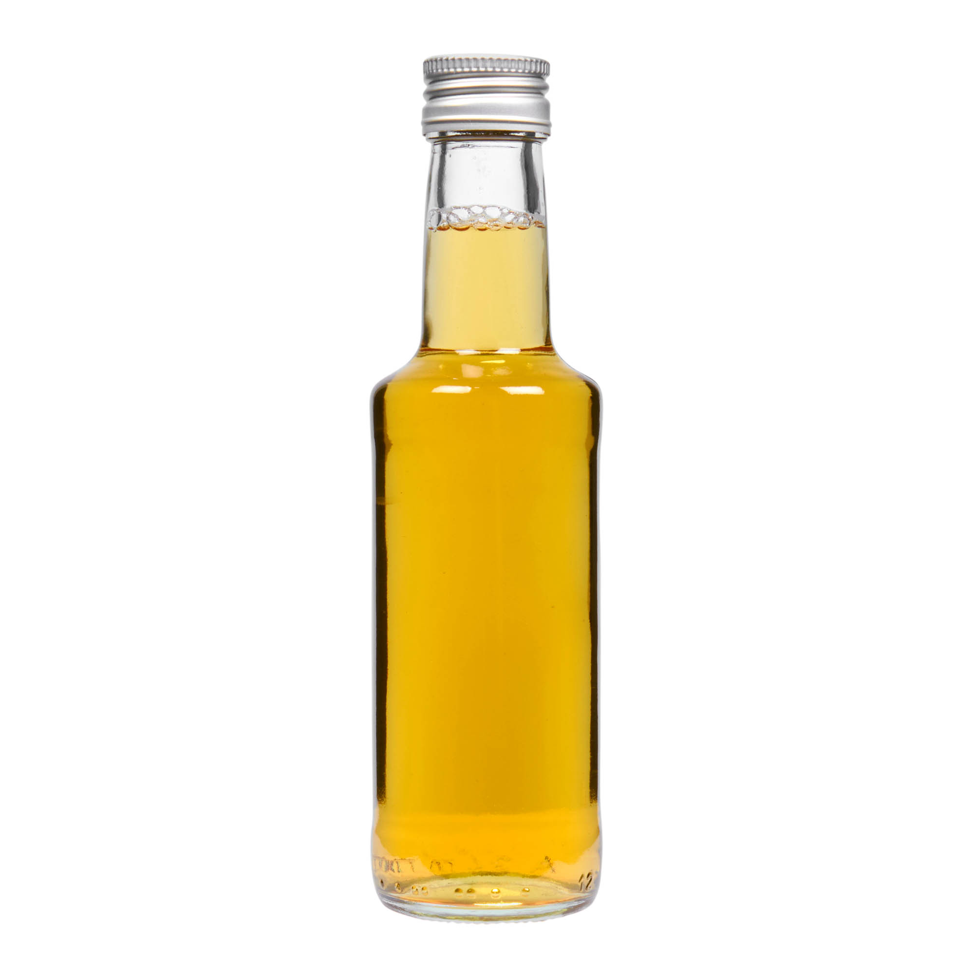 Bottiglia di vetro da 200 ml 'Bernie', bocca: PP 28