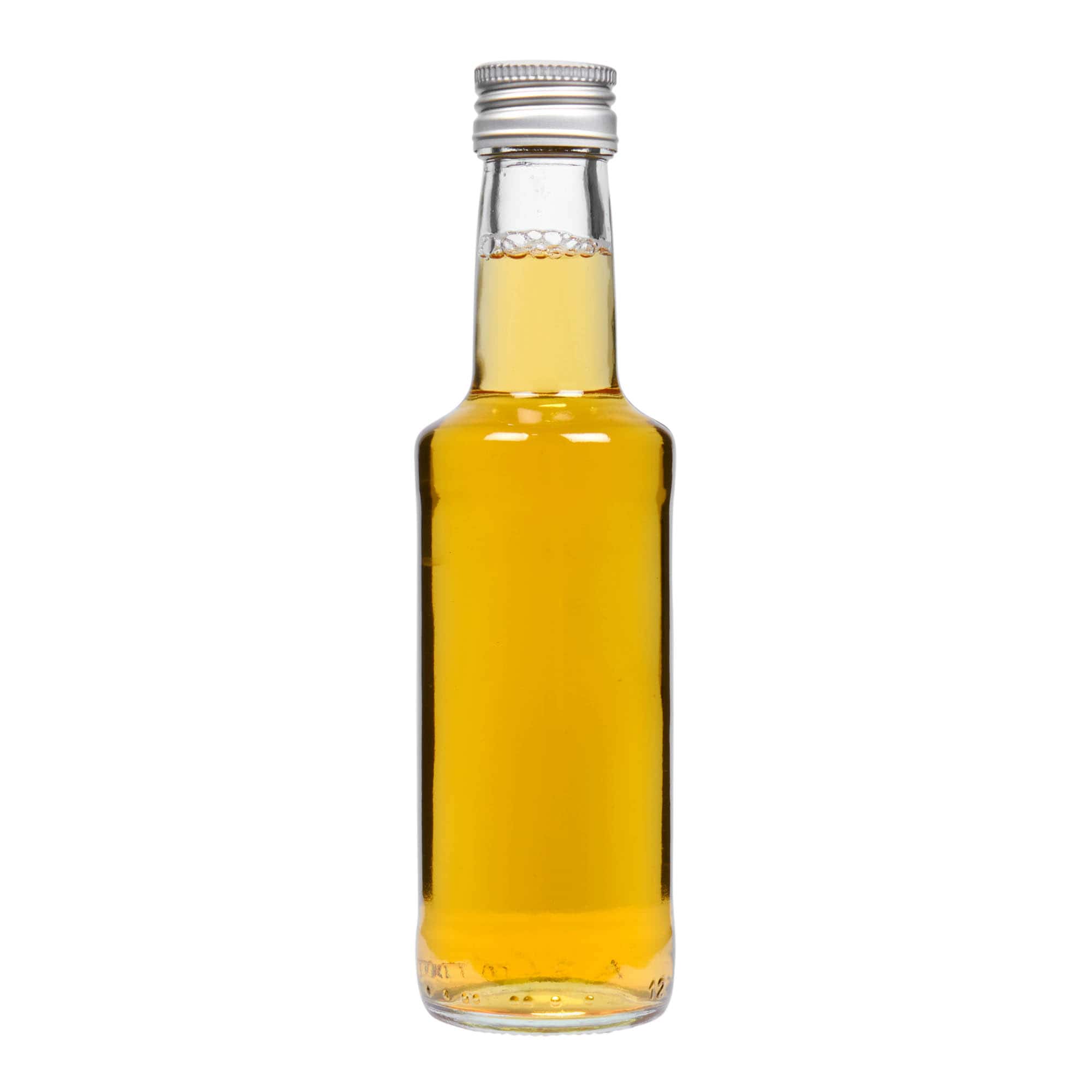 Bottiglia di vetro da 200 ml 'Bernie', bocca: PP 28