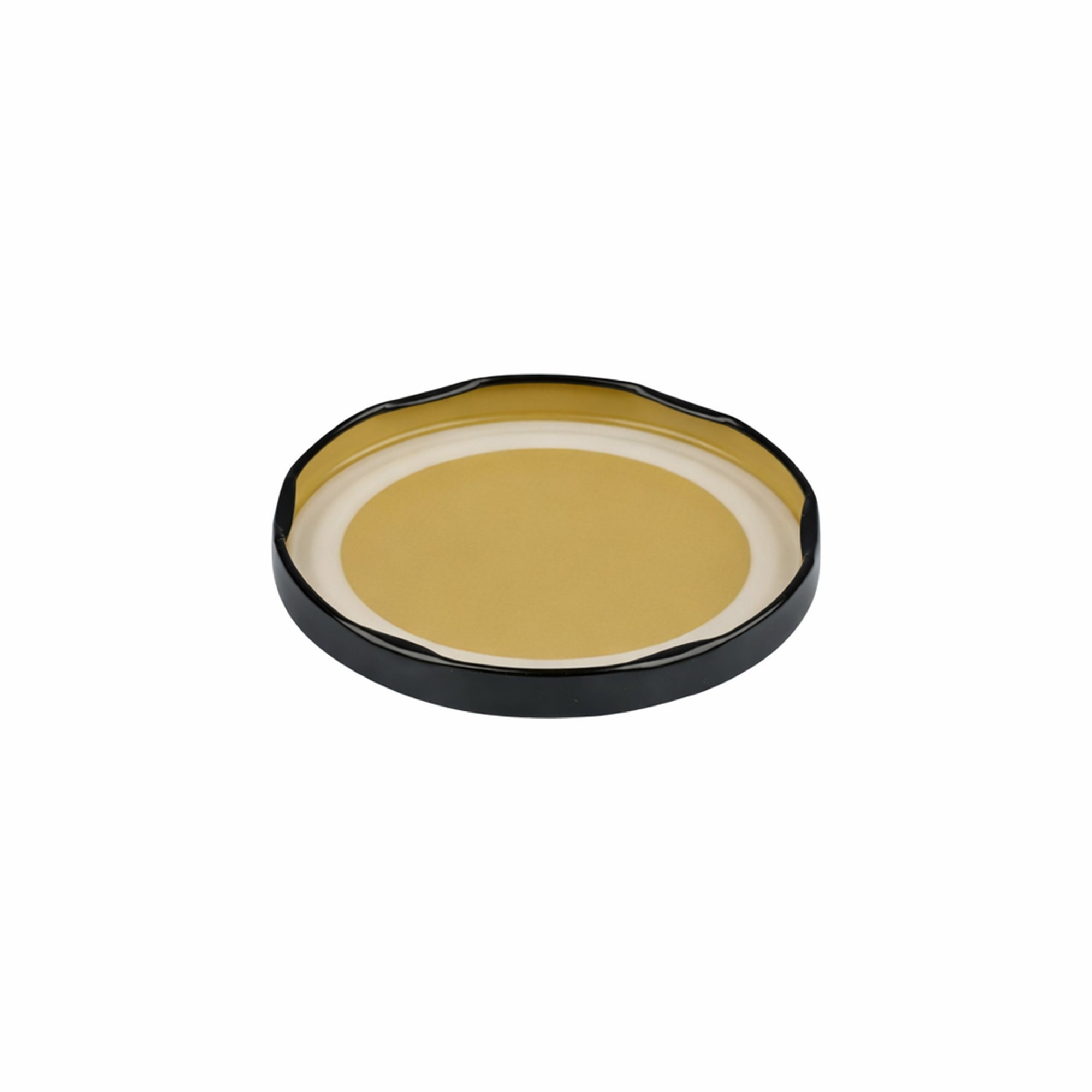 Tappi Twist-Off, lamina bianca, sterilizzabili, nero, per bocca: TO 82