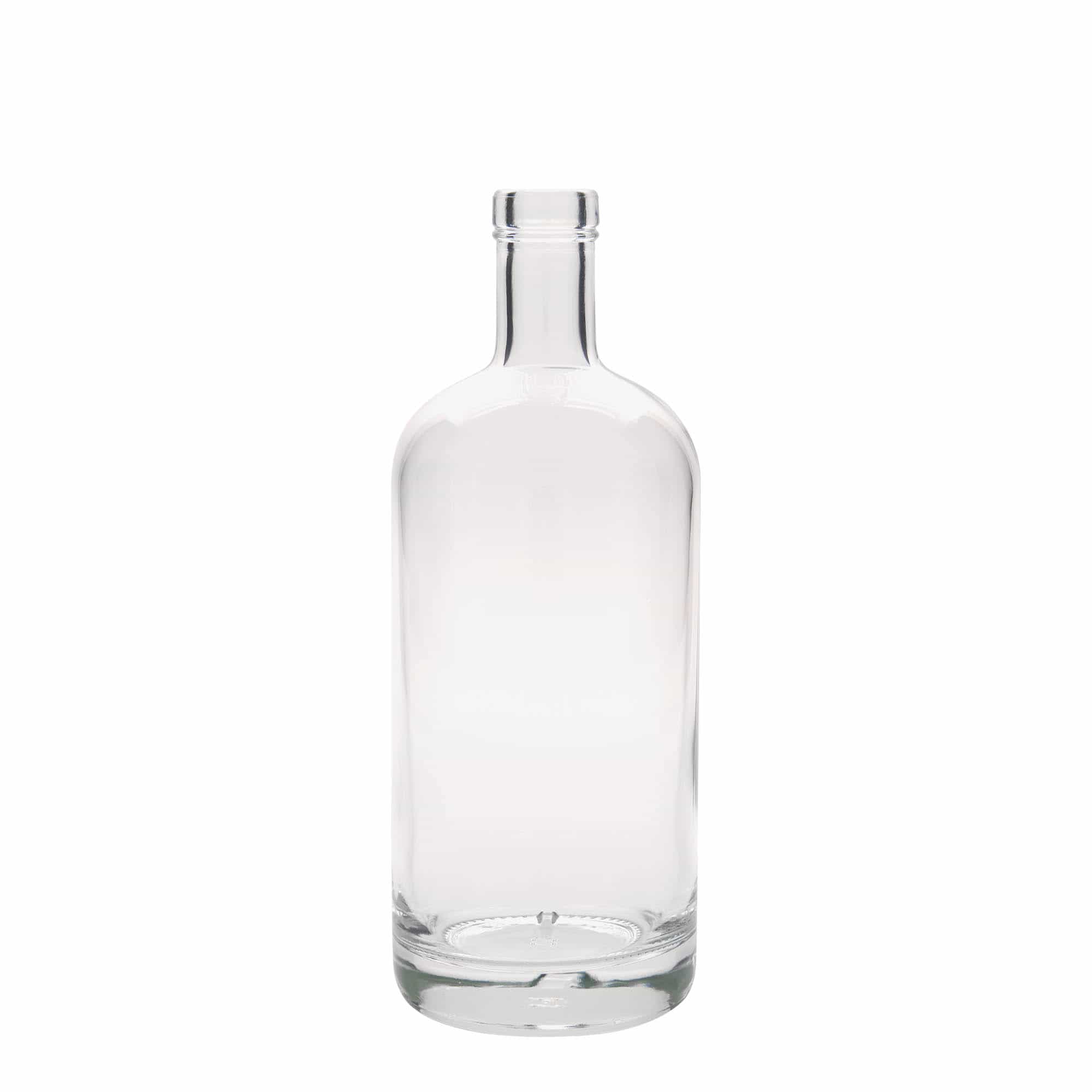 700 ml Bottiglia di vetro 'Linea Uno', imboccatura: fascetta