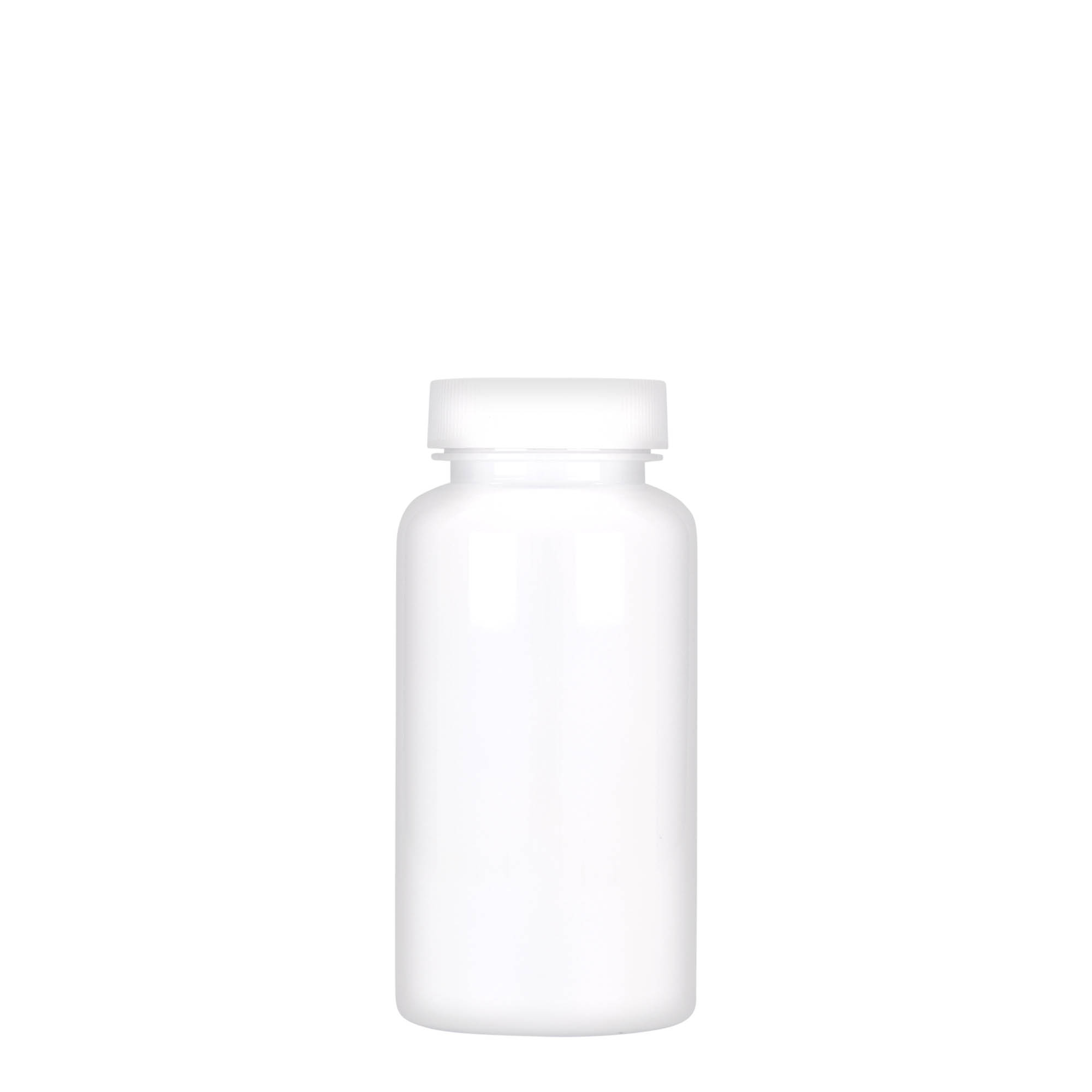 150 ml Barattolo PET-Packer, plastica, bianco, imboccatura: GPI 38/400