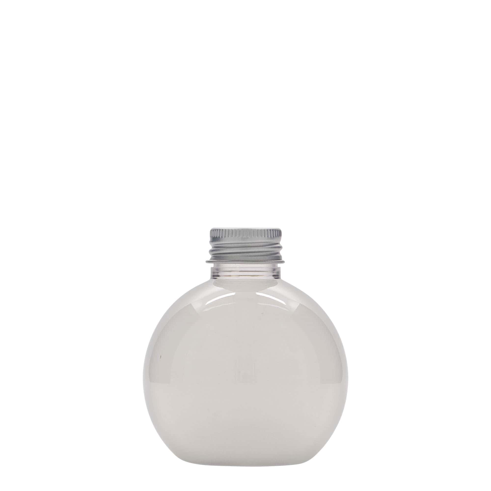 Bottiglia PET da 150 ml 'Perry', rotonda, plastica, bocca: 24/410
