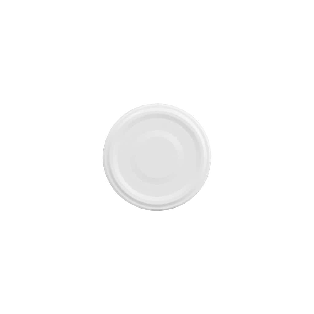 Tappi Twist-Off, lamiera bianca, bianco, per bocca: TO 48