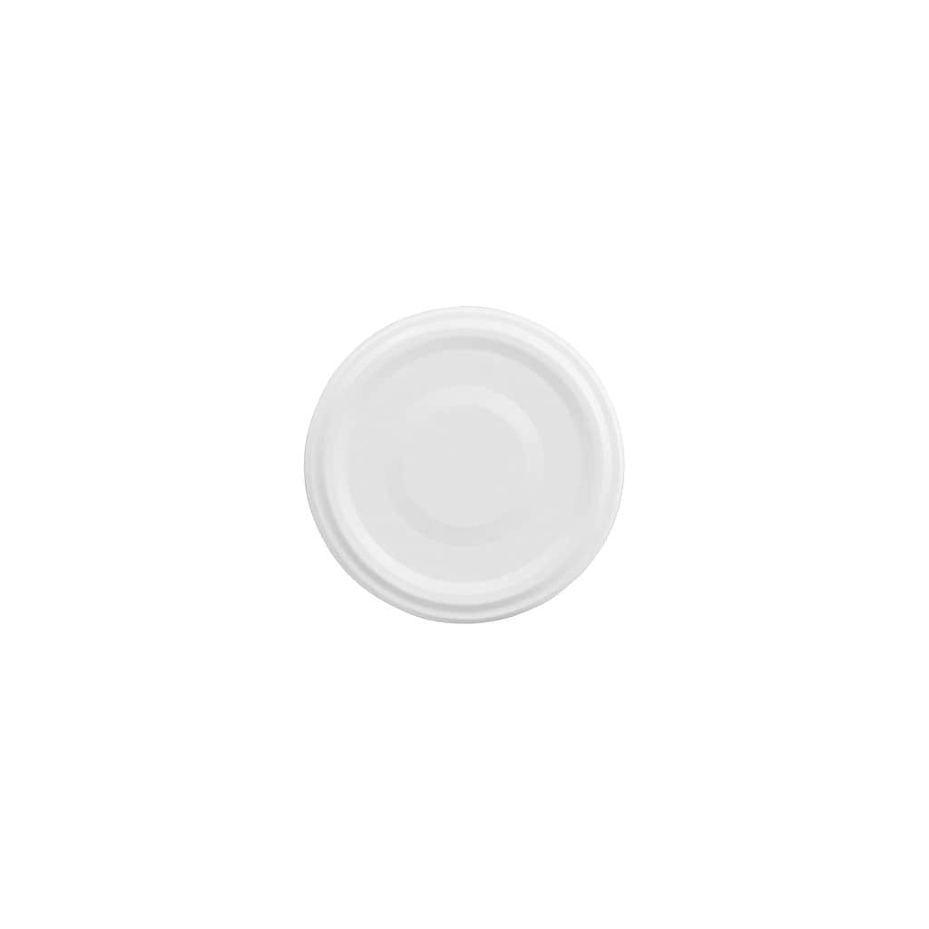 Tappi Twist-Off, lamiera bianca, bianco, per bocca: TO 48
