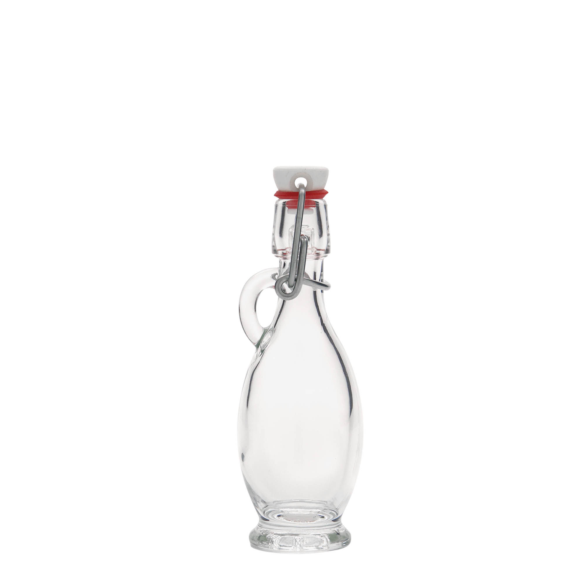Bottiglia di vetro da 40 ml 'Egizia', bocca: chiusura a leva Bottiglia di vetro da 40 ml 'Egizia', bocca: chiusura a leva
