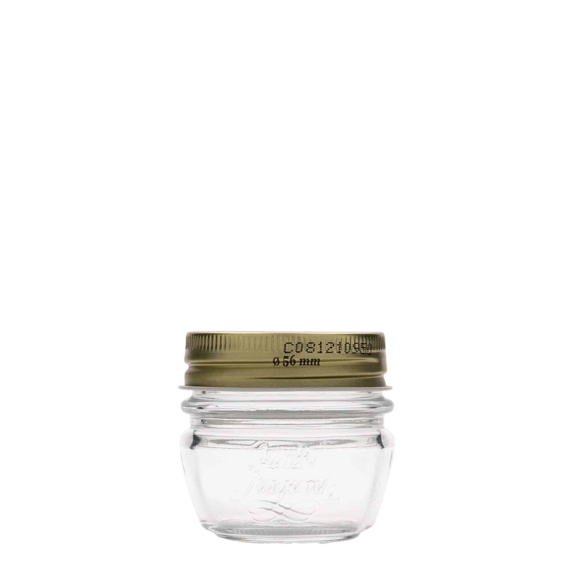 40 ml Vasetto decorativo 'Quattro Stagioni', vetro, vetro, imboccatura: a vite