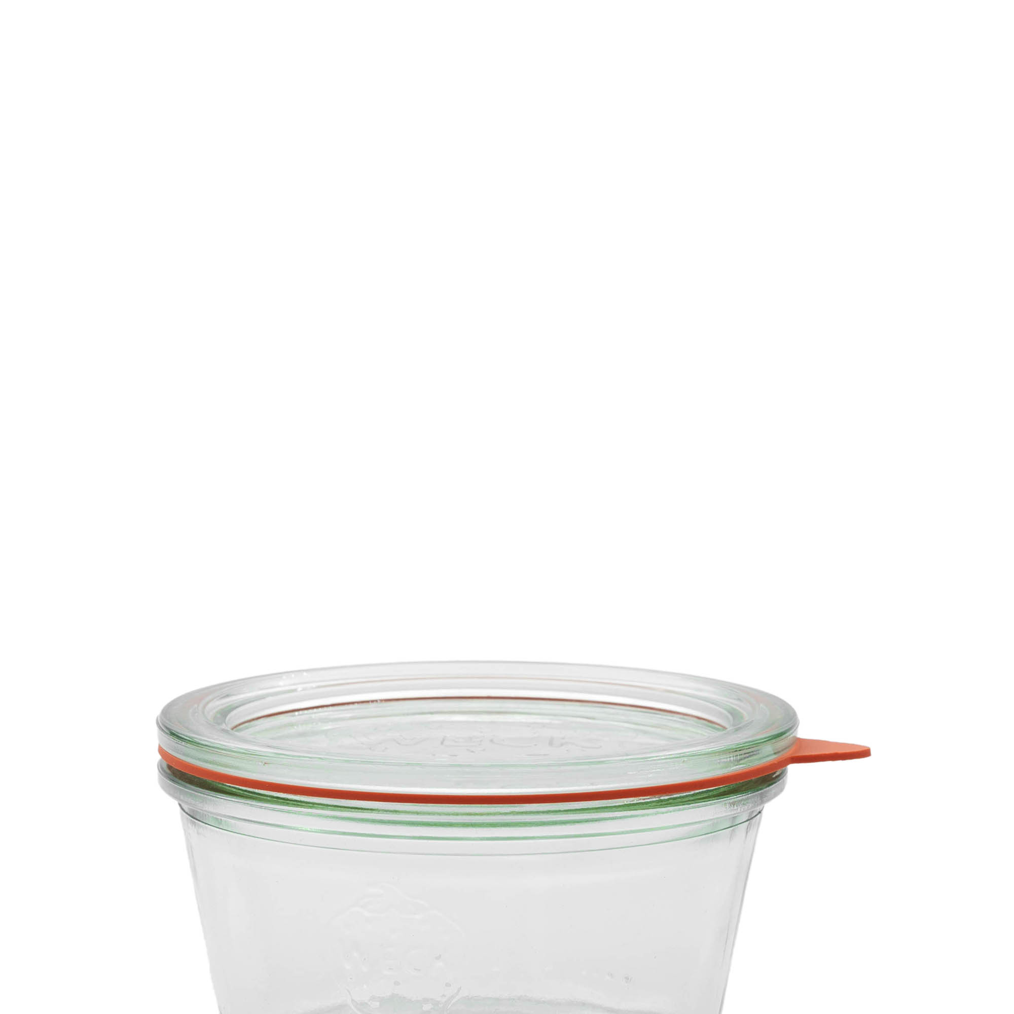 Anello di sterilizzazione WECK RR100 #, rosso, bocca: bordo tondo