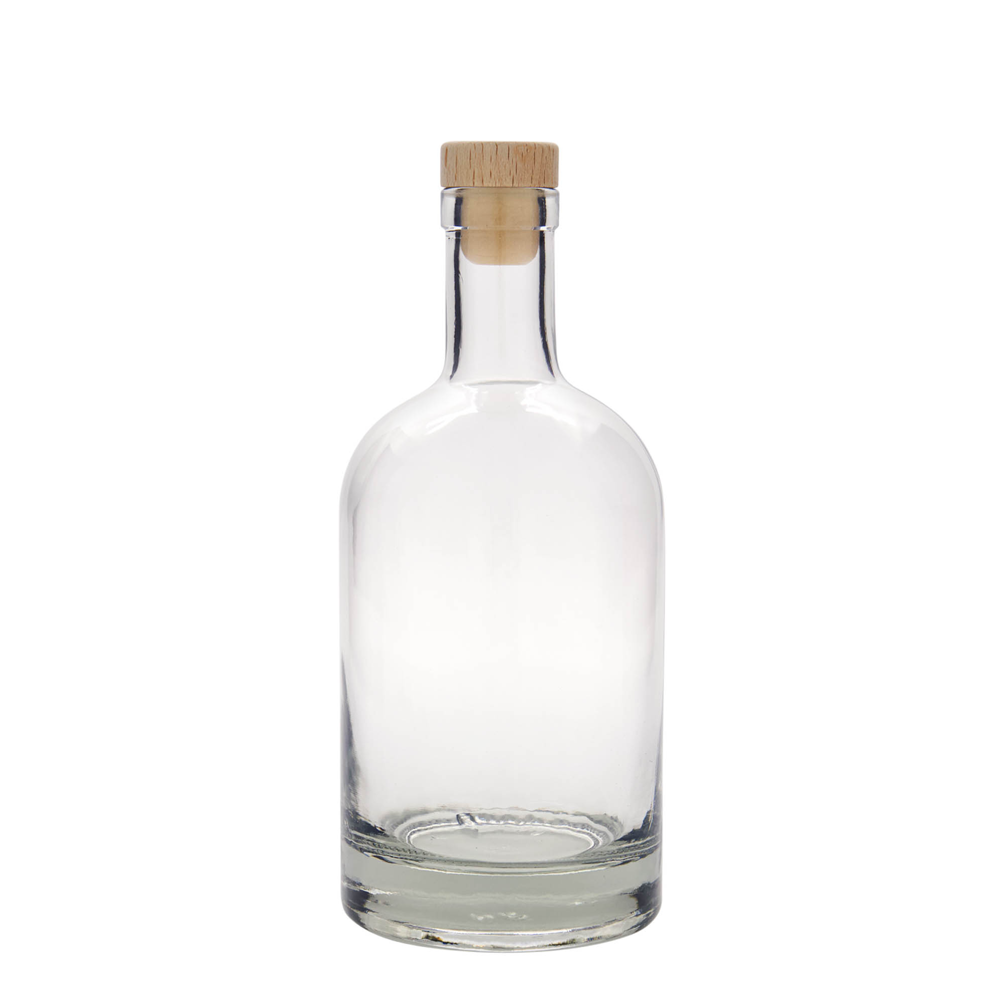 Bottiglia di vetro da 700 ml 'First Class', bocca: sughero Bottiglia di vetro da 700 ml 'First Class', bocca: sughero